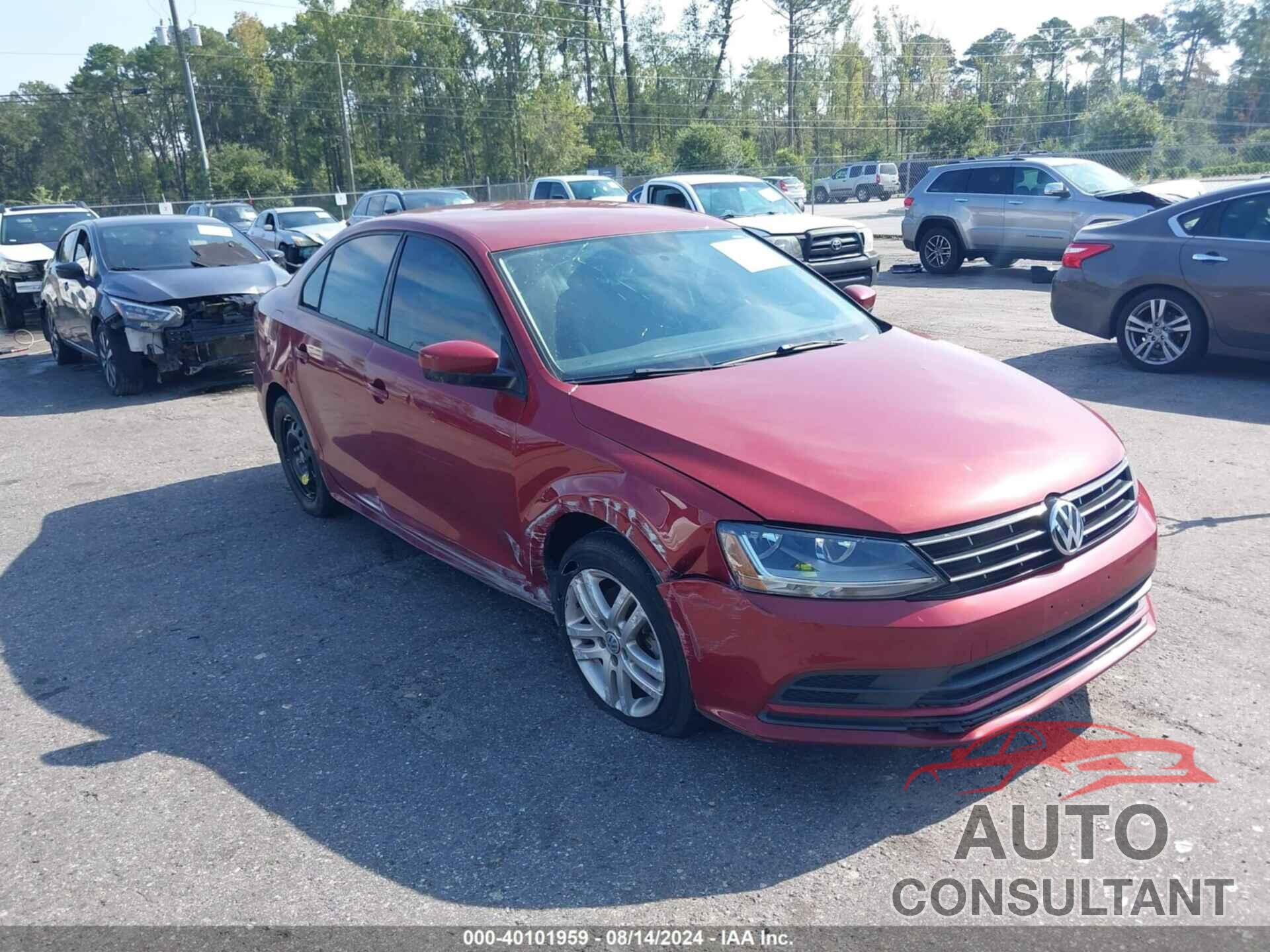 VOLKSWAGEN JETTA 2018 - 3VW2B7AJ8JM203894