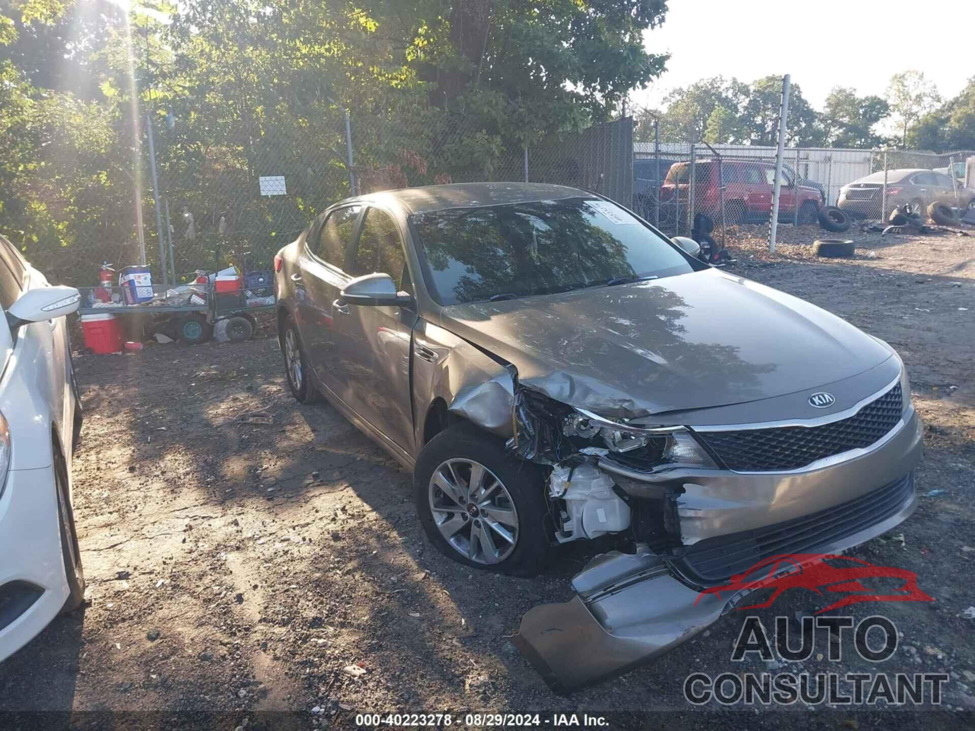 KIA OPTIMA 2018 - 5XXGT4L35JG186637