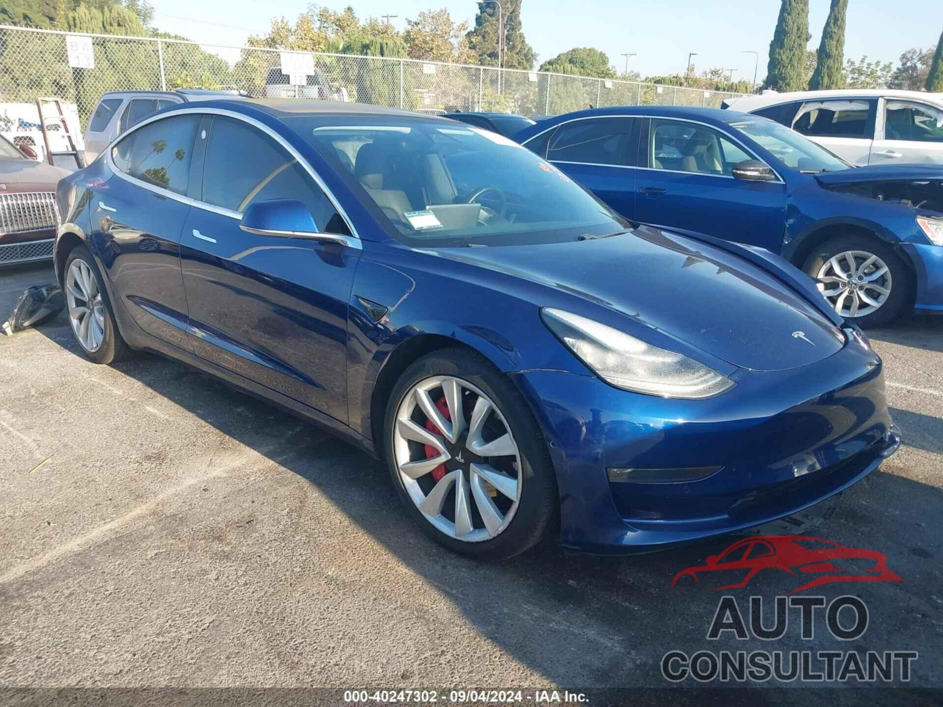 TESLA MODEL 3 2018 - 5YJ3E1EB9JF146348