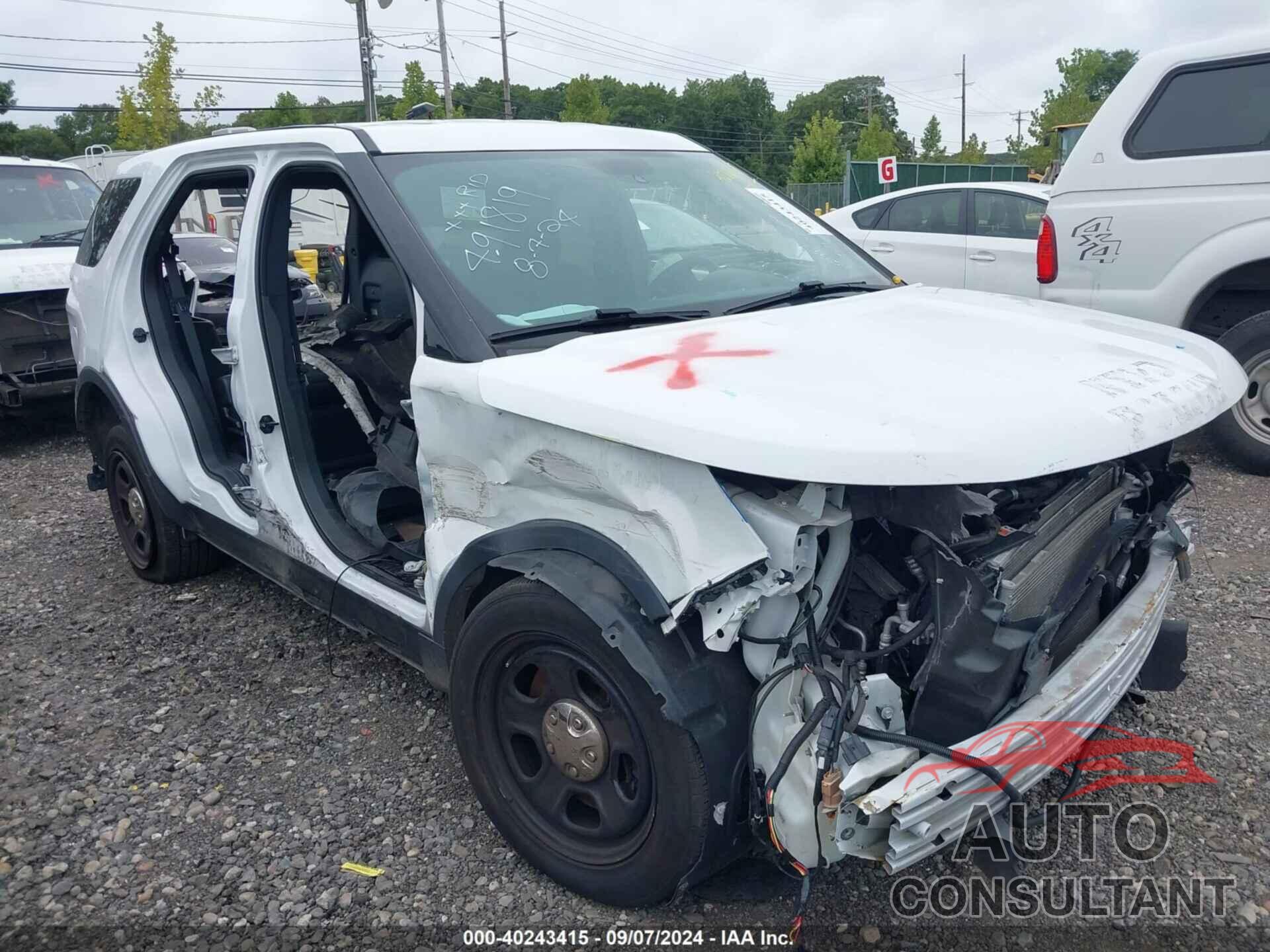 FORD POLICE INTERCEPTOR UTILITY 2019 - 1FM5K8AR6KGB22928