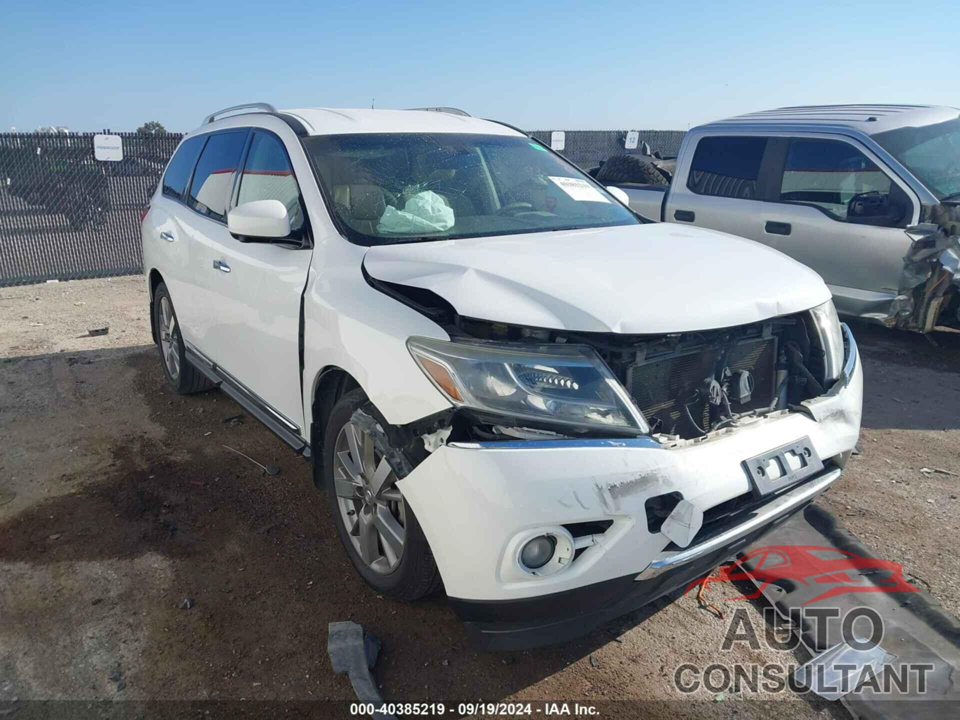 NISSAN PATHFINDER 2013 - 5N1AR2MN8DC644227