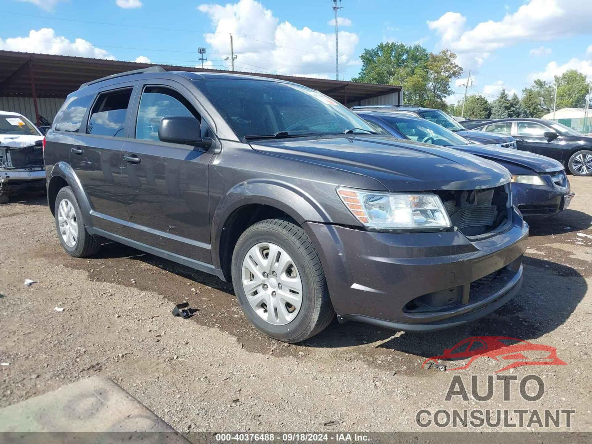 DODGE JOURNEY 2017 - 3C4PDCAB3HT552742