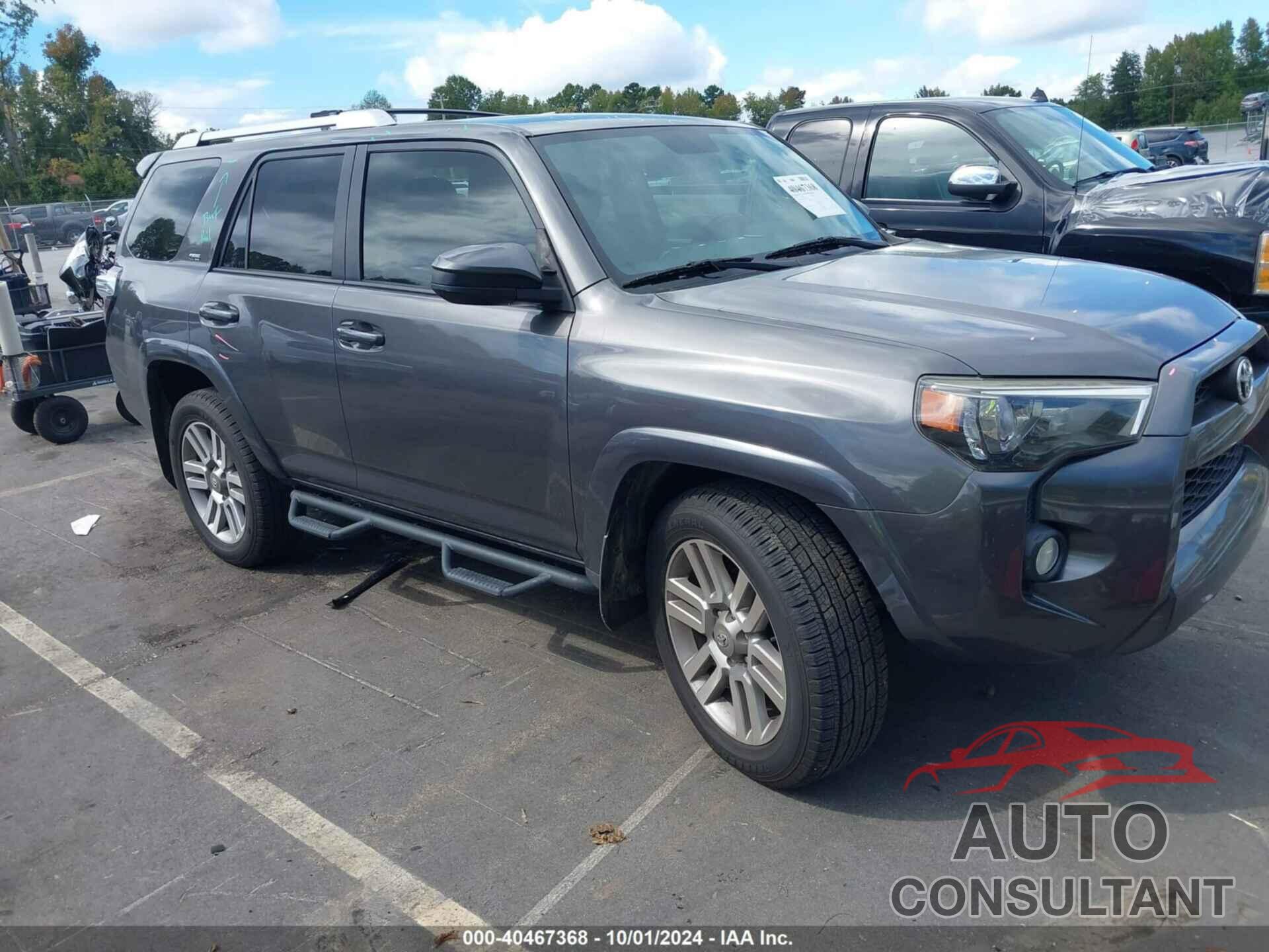 TOYOTA 4RUNNER 2016 - JTEZU5JR3G5118476