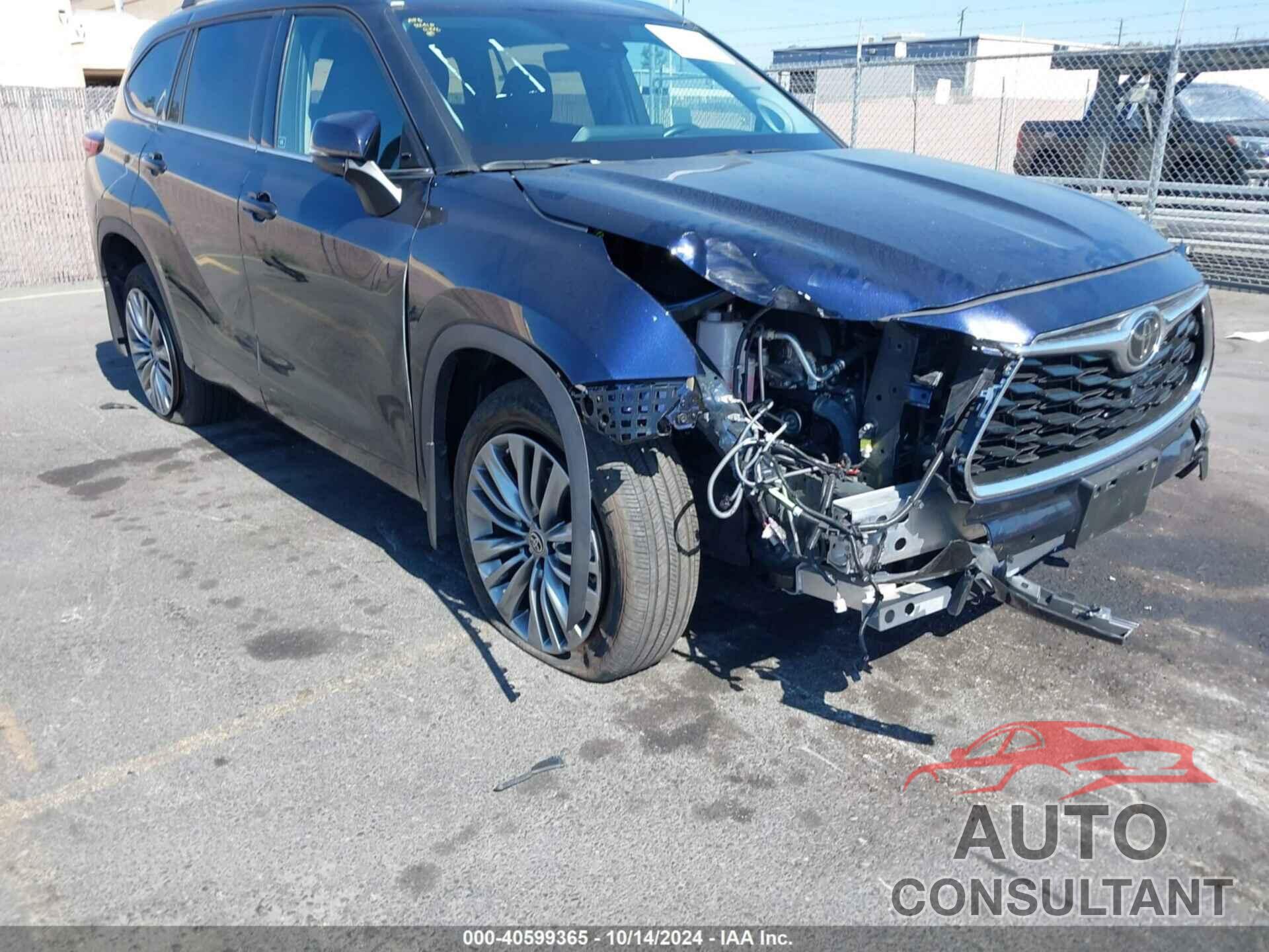 TOYOTA HIGHLANDER 2020 - 5TDFZRAH0LS011560