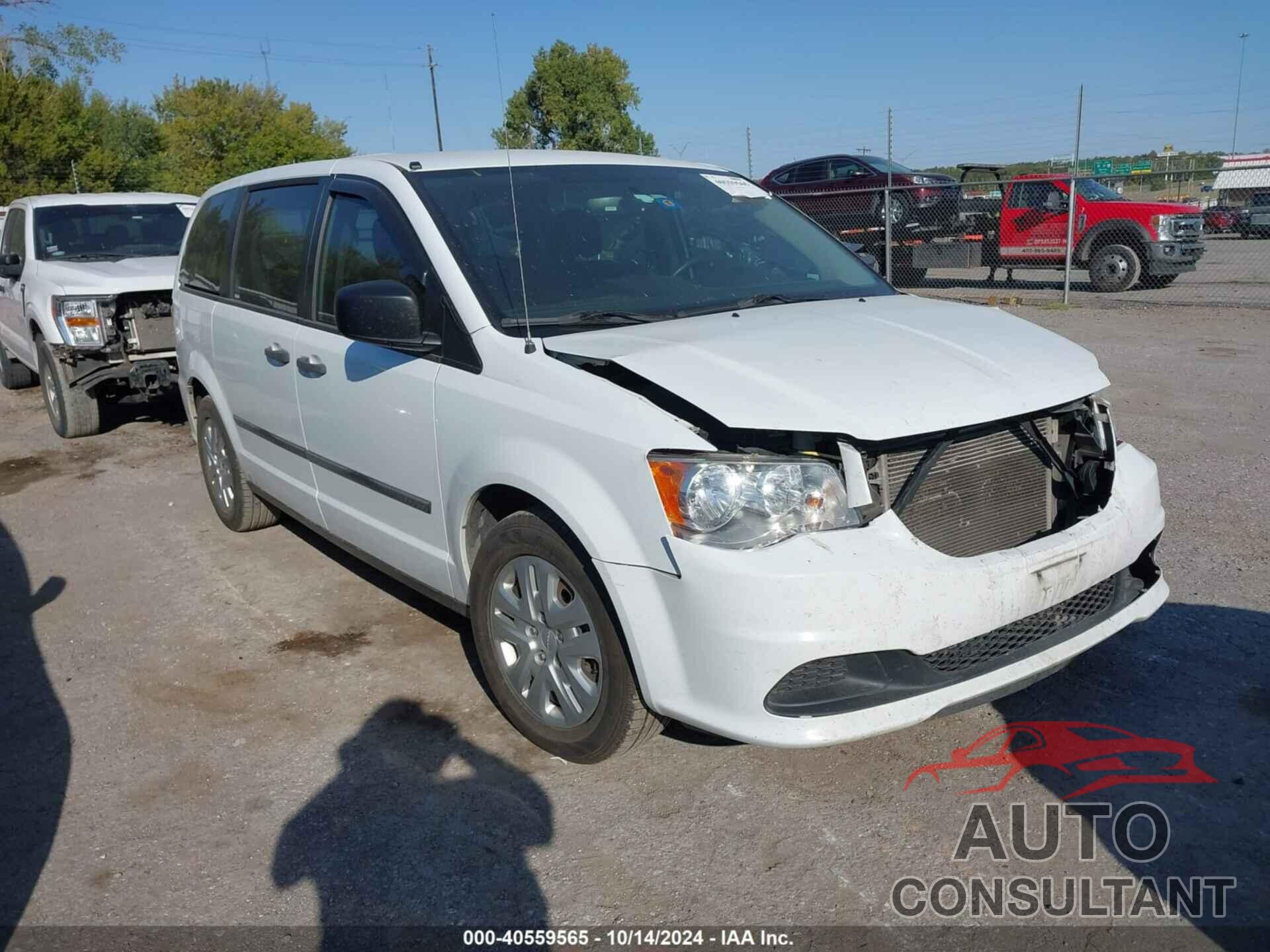 DODGE GRAND CARAVAN 2016 - 2C4RDGBG6GR368942