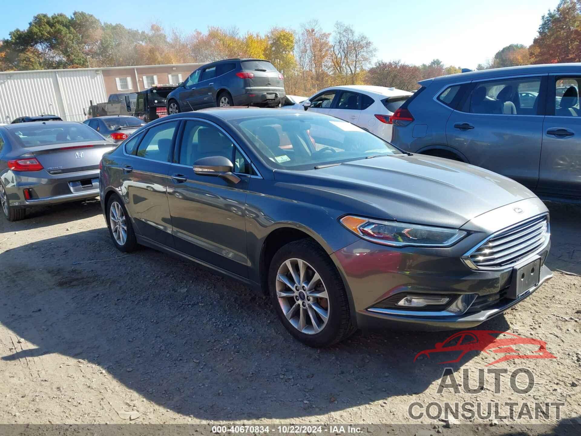 FORD FUSION 2017 - 3FA6P0HD9HR165561