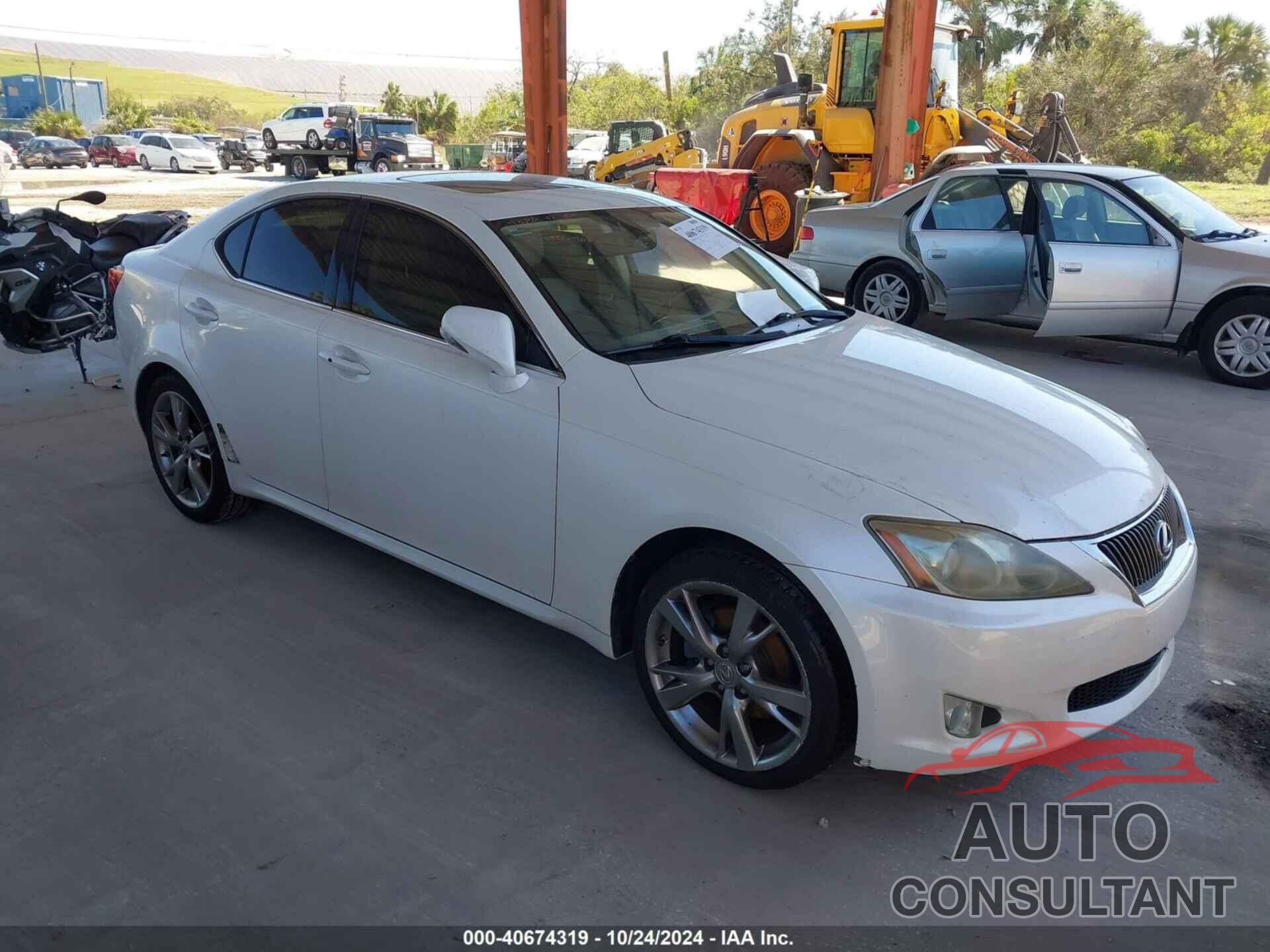 LEXUS IS 250 2010 - JTHBF5C27A5109978