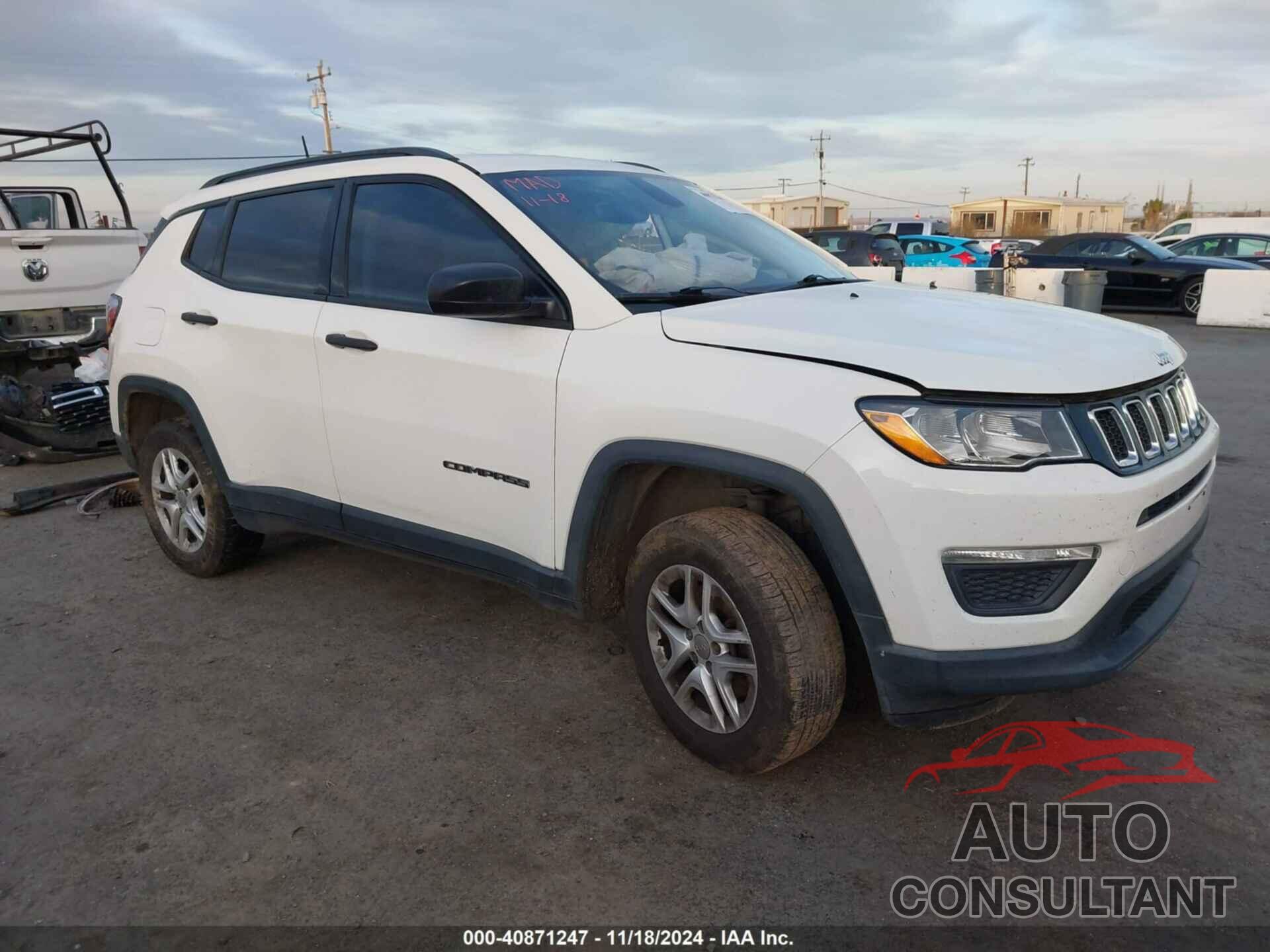 JEEP NEW COMPASS 2017 - 3C4NJCAB4HT669570
