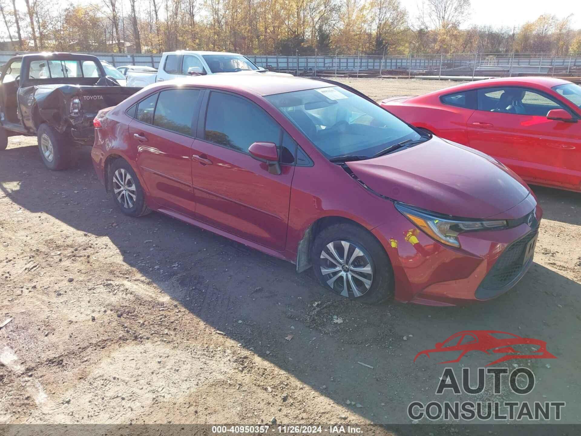TOYOTA COROLLA 2022 - JTDEAMDE4NJ052359