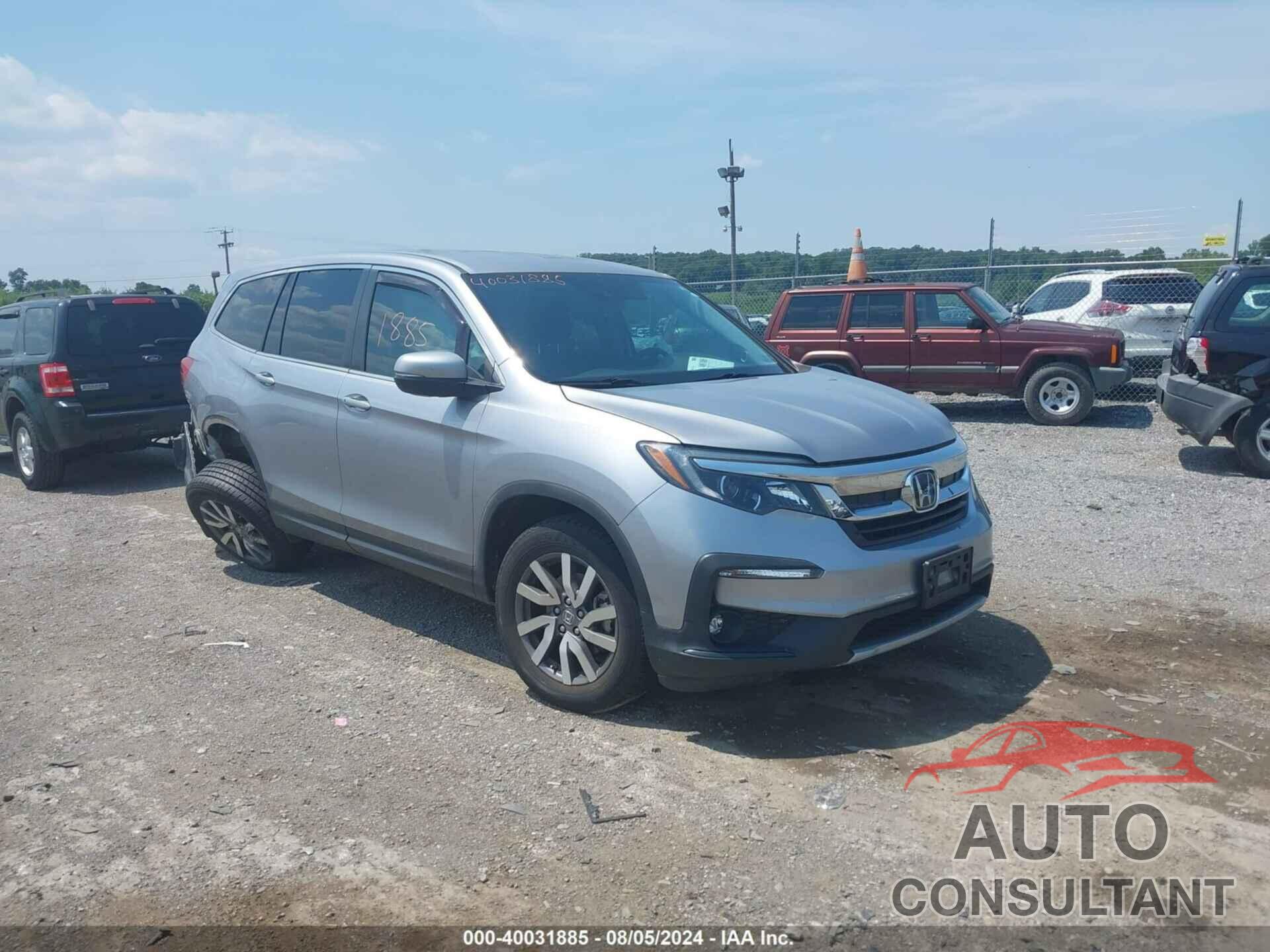 HONDA PILOT 2019 - 5FNYF6H3XKB072525