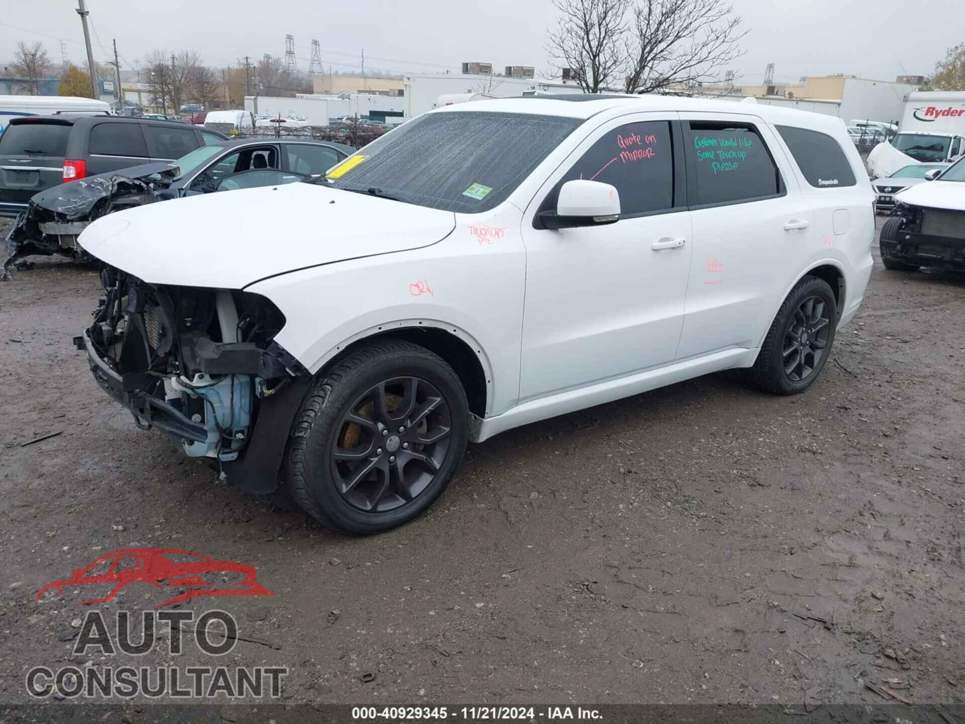 DODGE DURANGO 2016 - 1C4SDJCT6GC385548