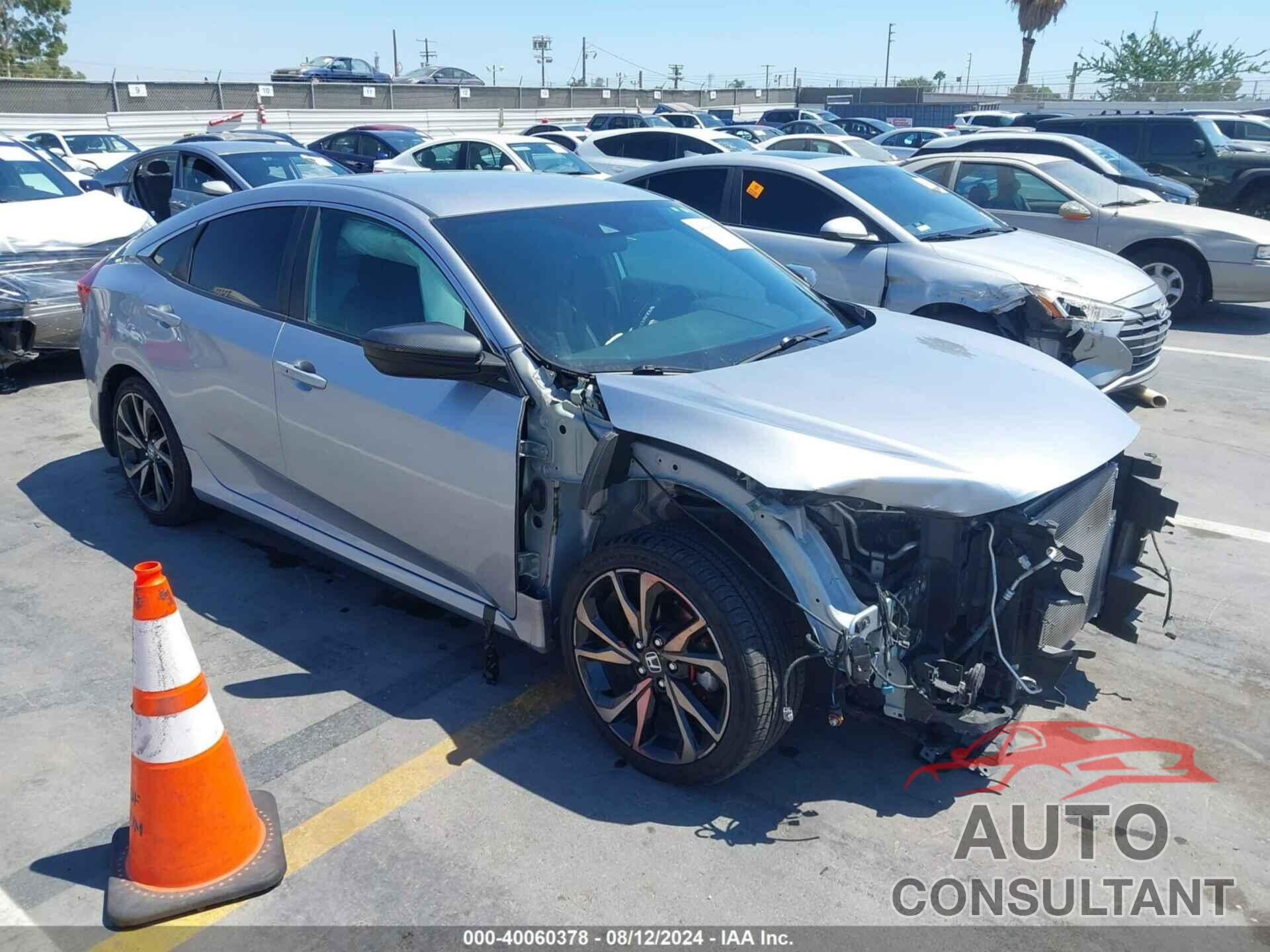 HONDA CIVIC 2019 - 2HGFC2F82KH542341