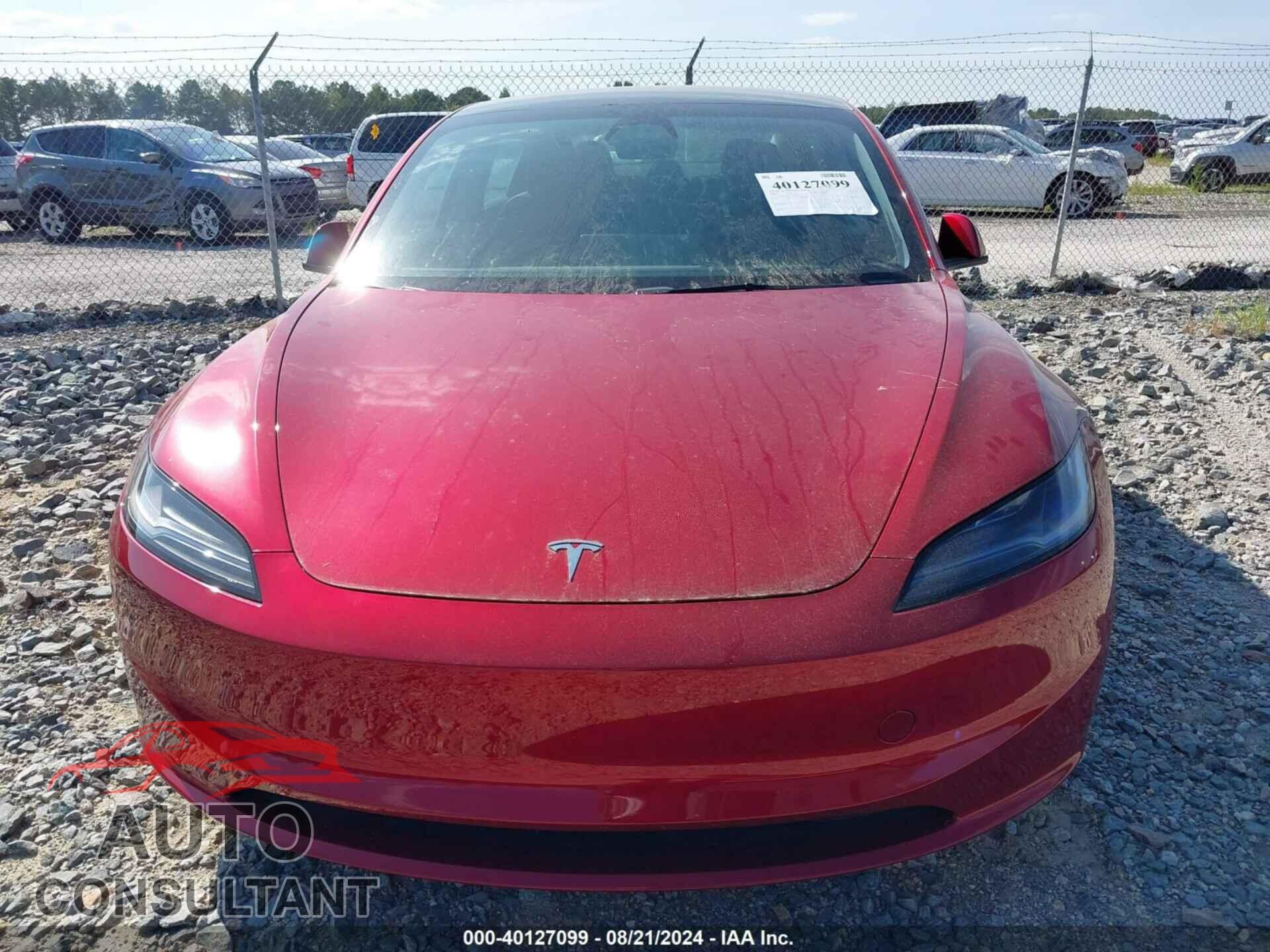 TESLA MODEL 3 2024 - 5YJ3E1EA7RF734073