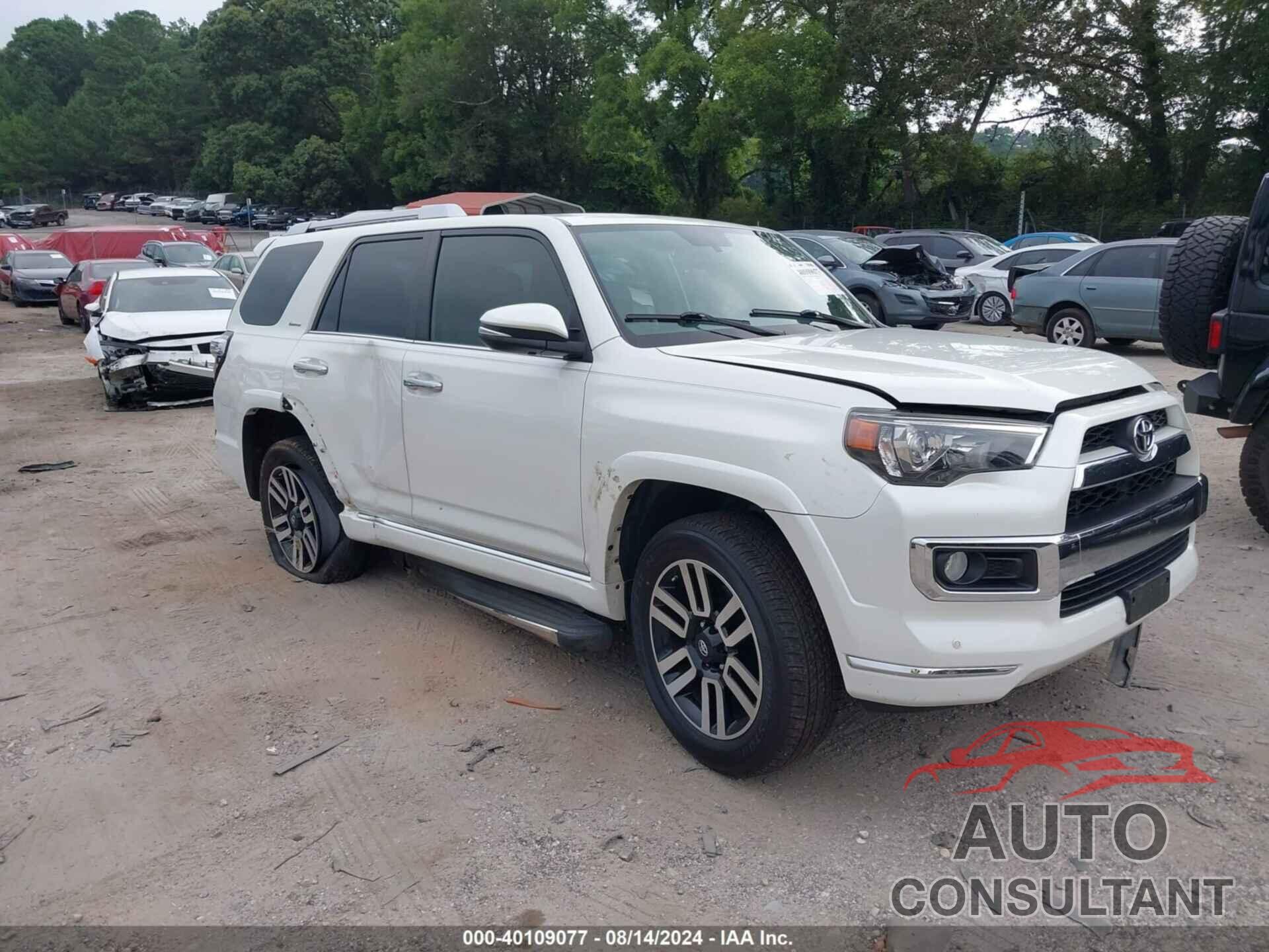 TOYOTA 4RUNNER 2018 - JTEZU5JR1J5166369