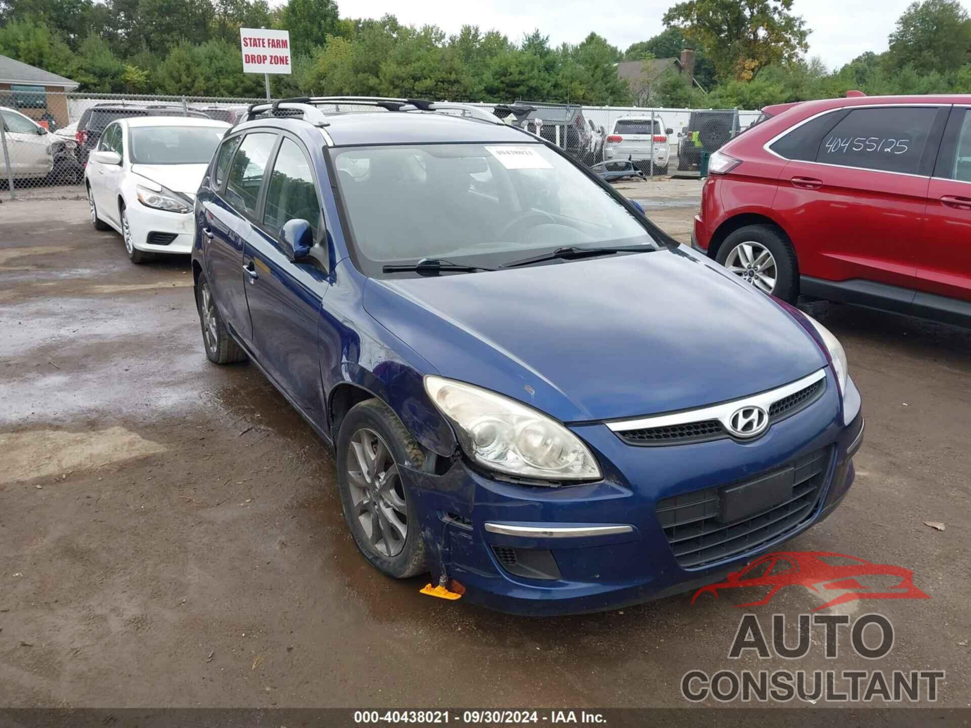 HYUNDAI ELANTRA TOURING 2012 - KMHDC8AE3CU144796