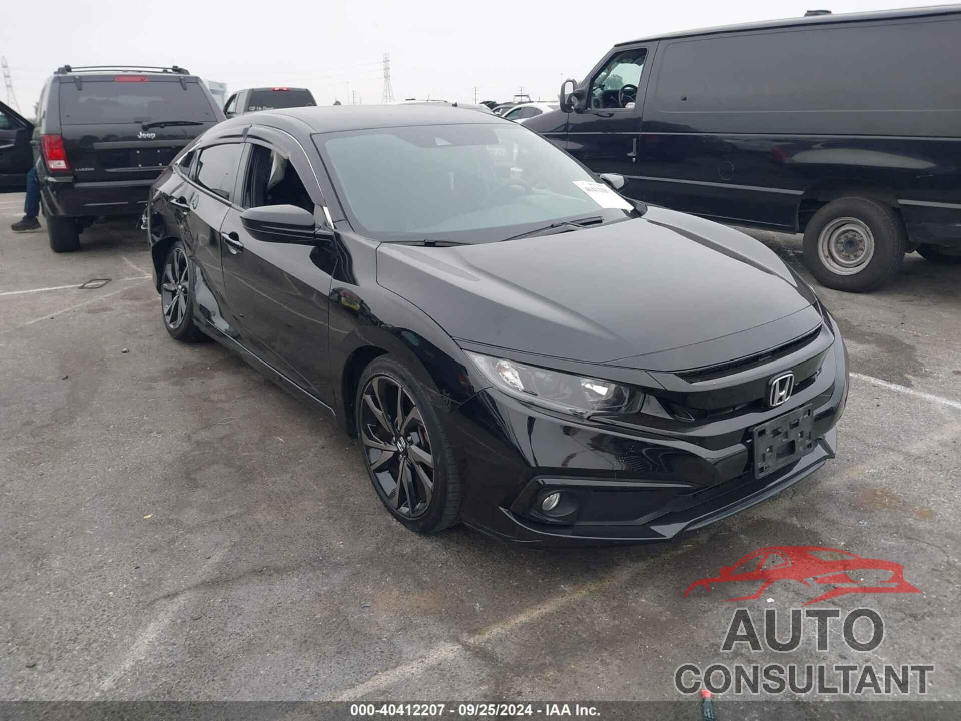HONDA CIVIC 2019 - 2HGFC2F81KH595113