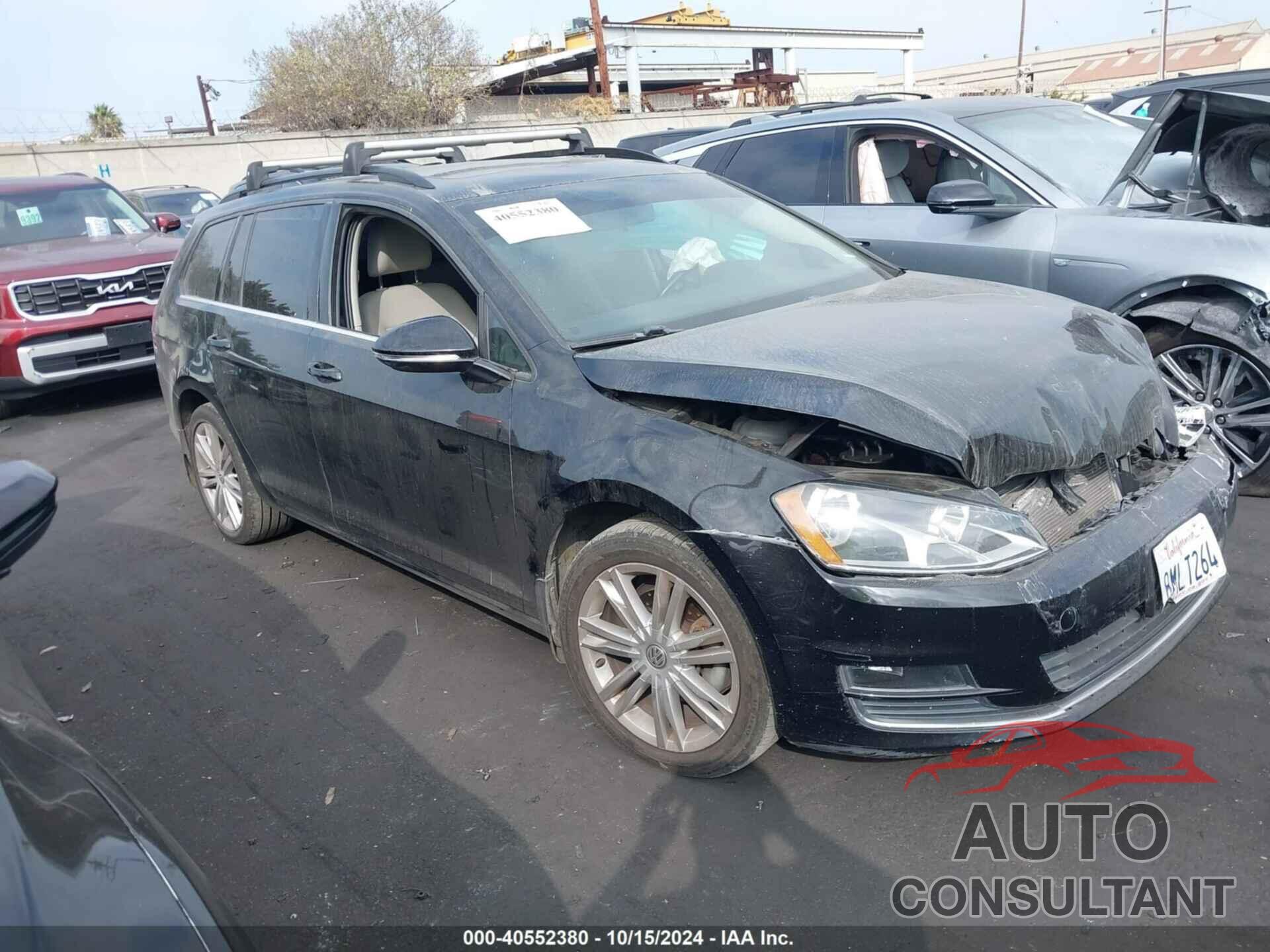 VOLKSWAGEN GOLF SPORTWAGEN 2015 - 3VWCA7AUXFM515482