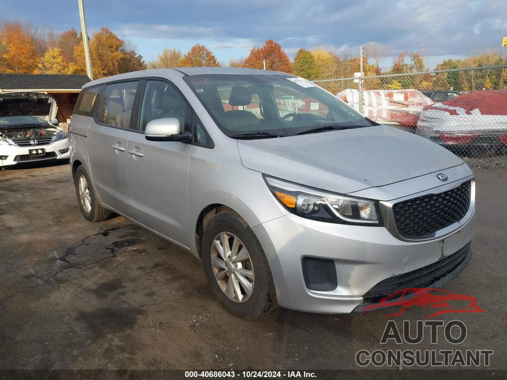 KIA SEDONA 2017 - KNDMA5C16H6255843
