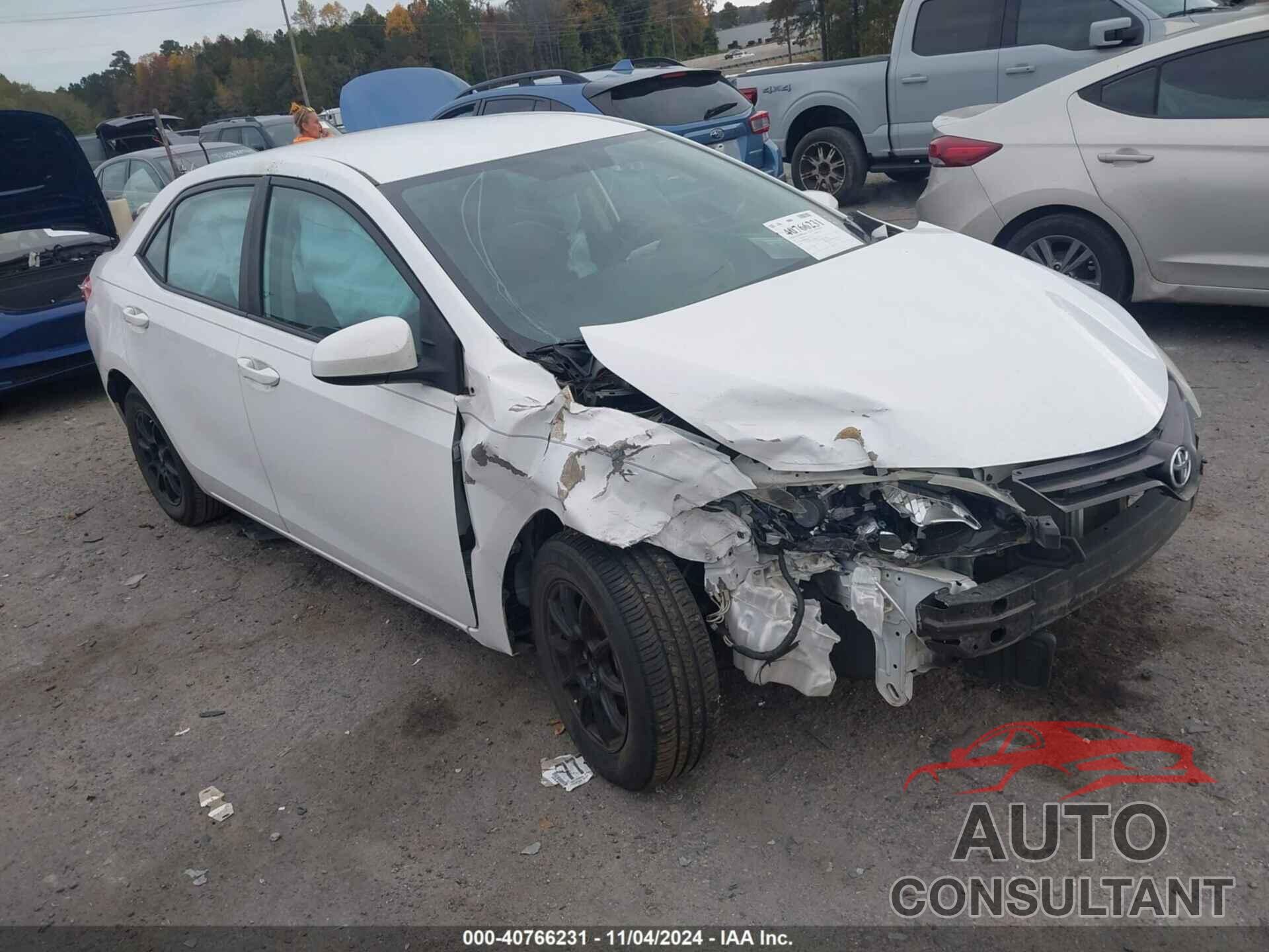TOYOTA COROLLA 2015 - 2T1BURHE0FC364435