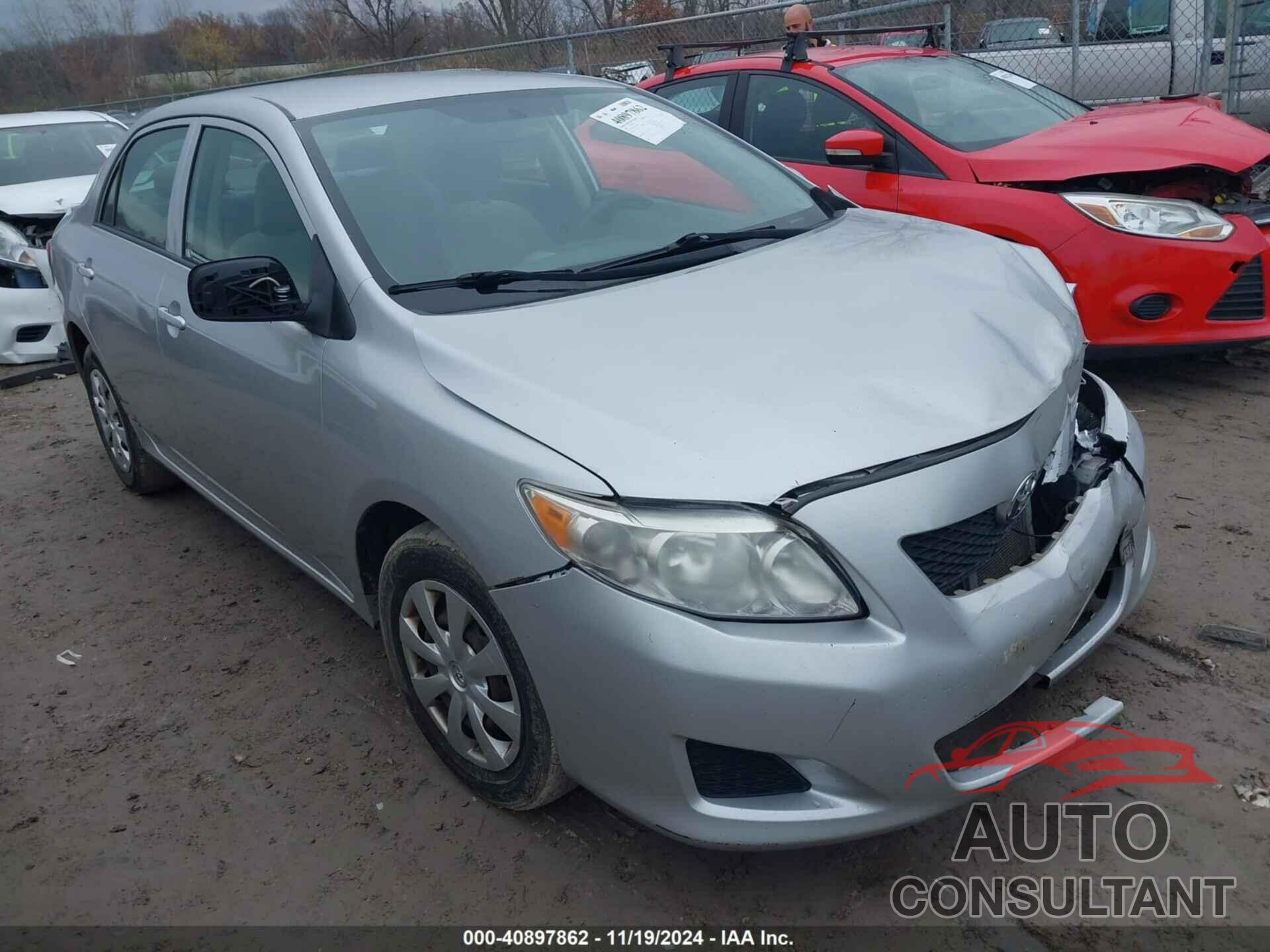 TOYOTA COROLLA 2009 - 1NXBU40E89Z159656