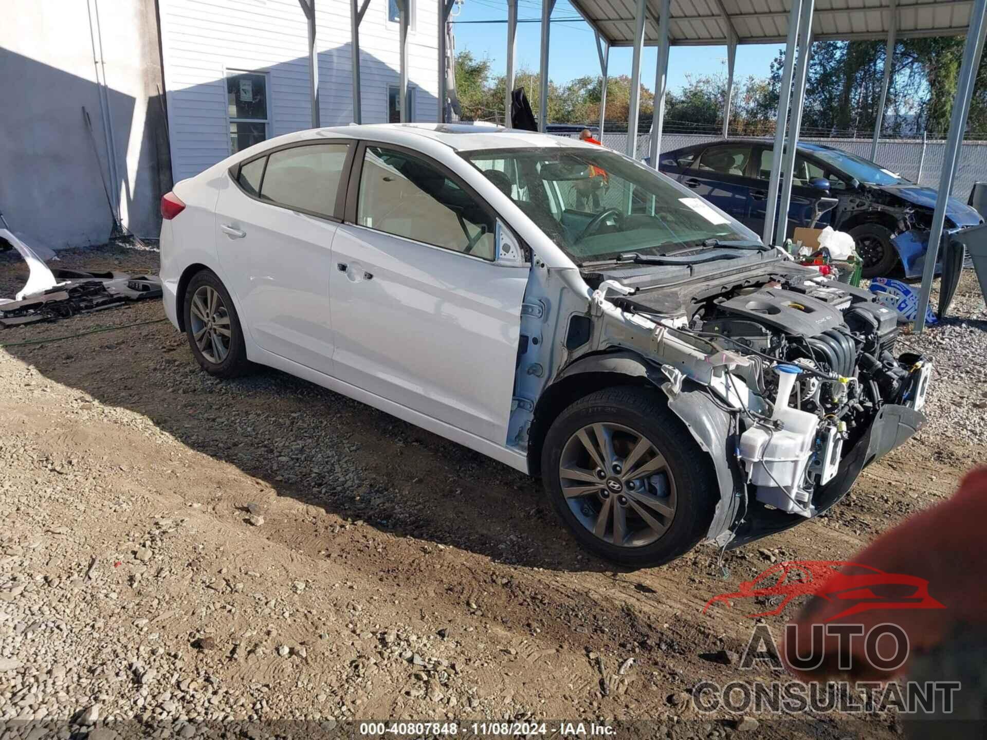 HYUNDAI ELANTRA 2018 - 5NPD84LF8JH250575
