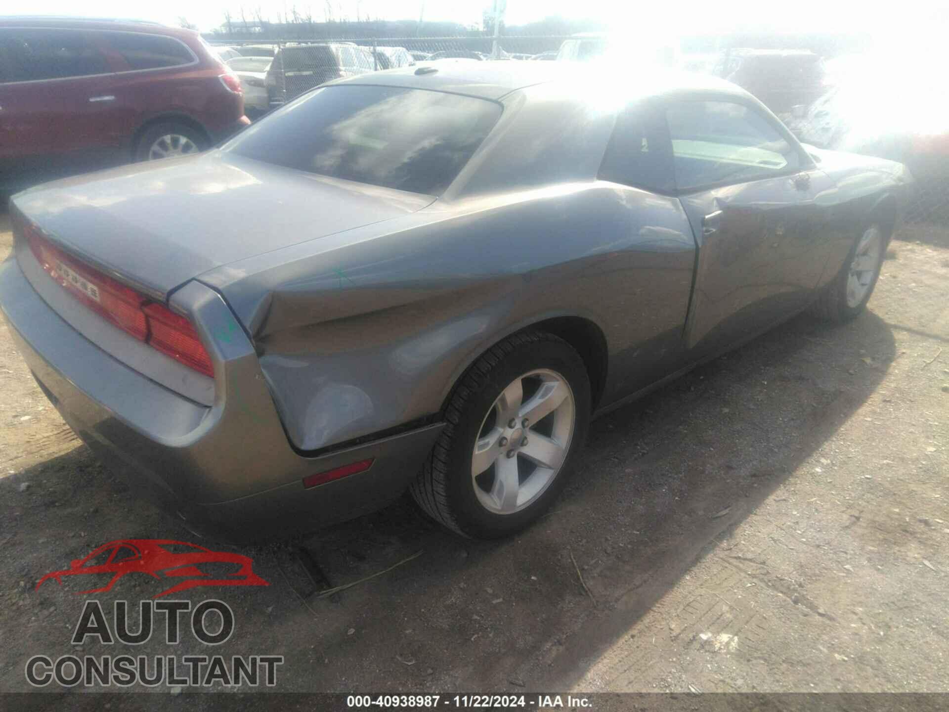 DODGE CHALLENGER 2012 - 2C3CDYAG9CH155453