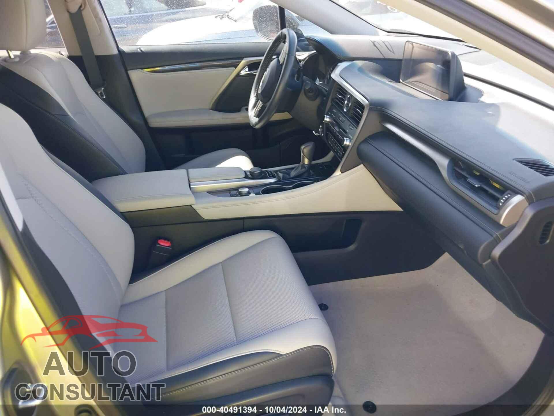 LEXUS RX 2018 - 2T2ZZMCA6JC116475