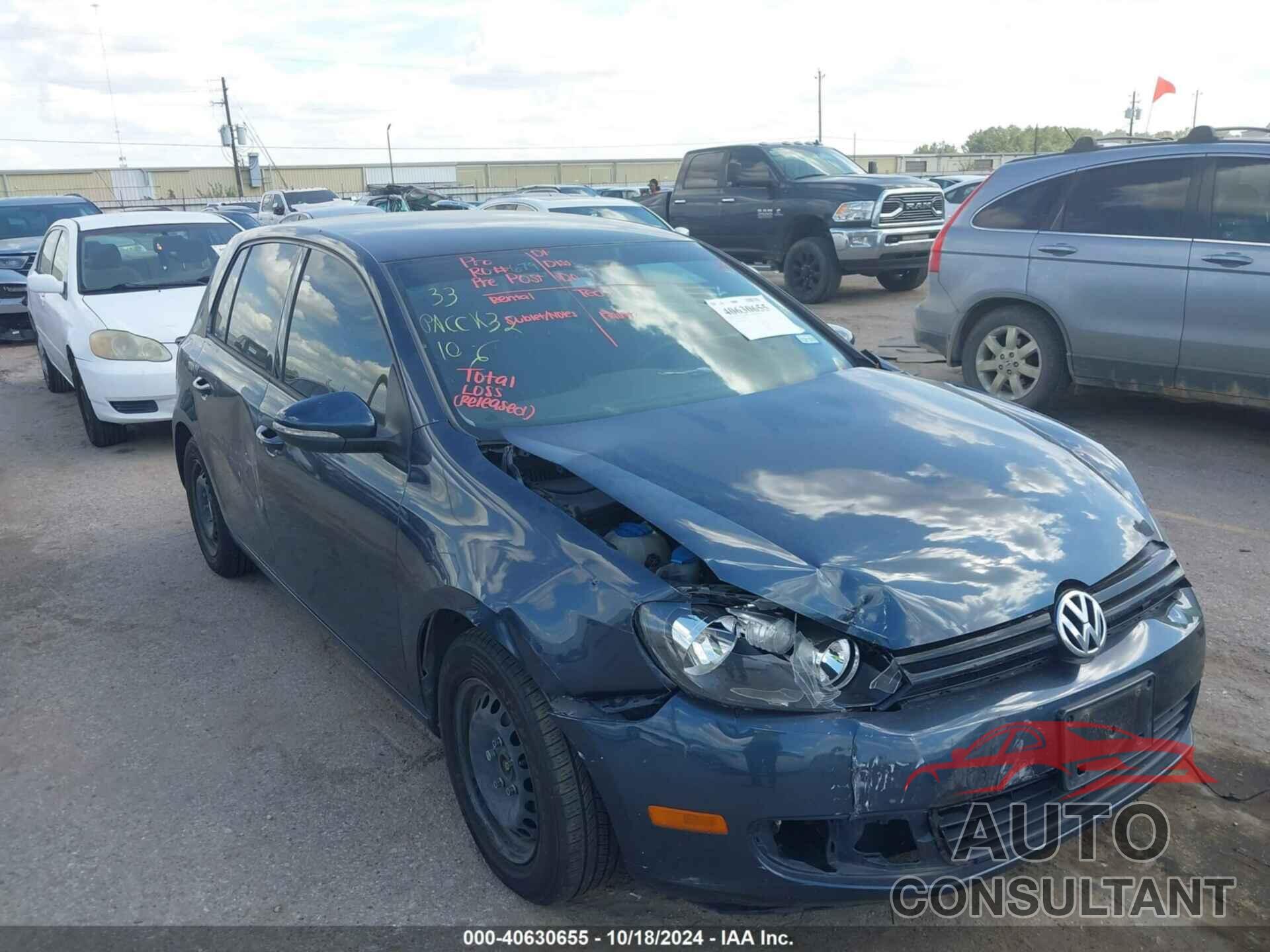 VOLKSWAGEN GOLF 2014 - WVWDB7AJ9EW007514