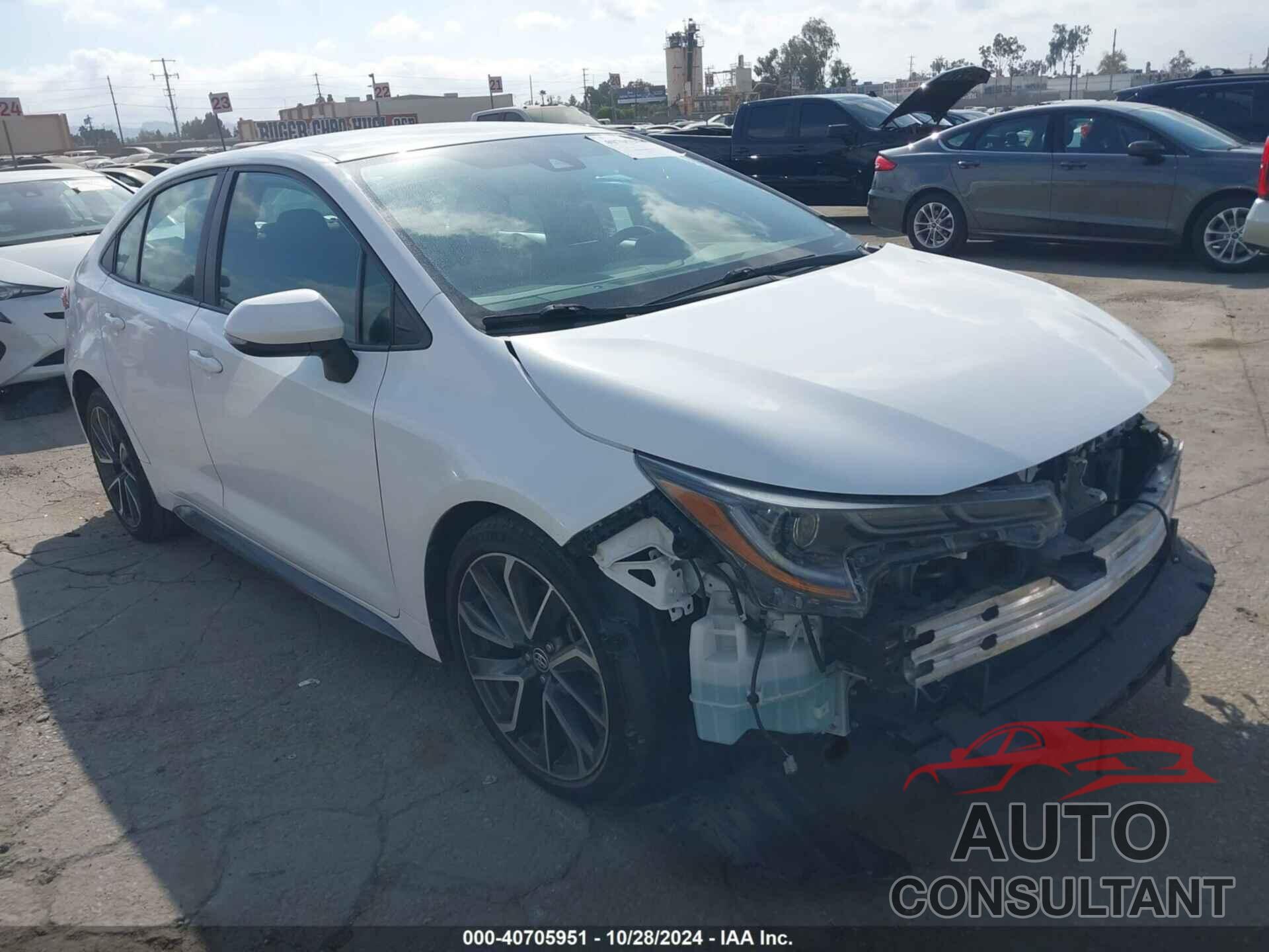 TOYOTA COROLLA 2020 - 5YFS4RCE4LP038687