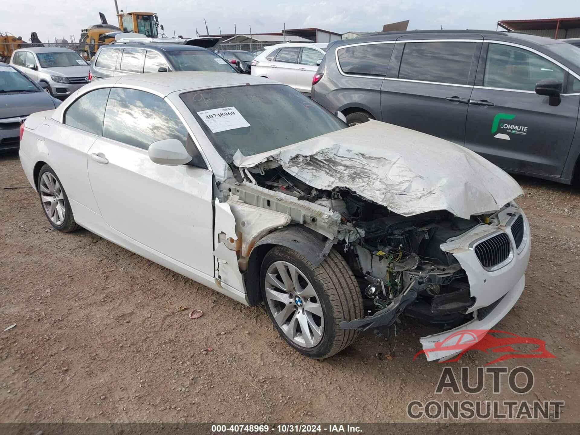 BMW 328I 2013 - WBADW7C53DE732497