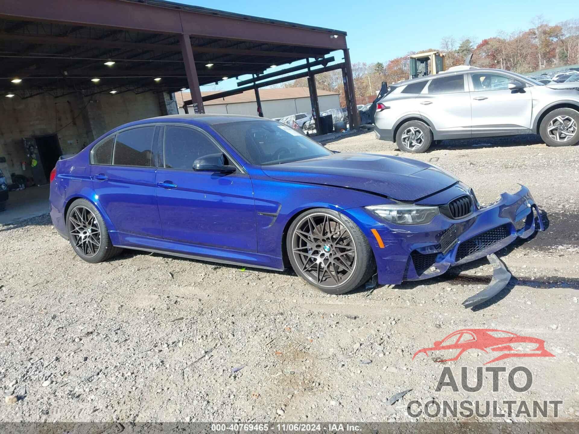 BMW M3 2018 - WBS8M9C51J5K99983