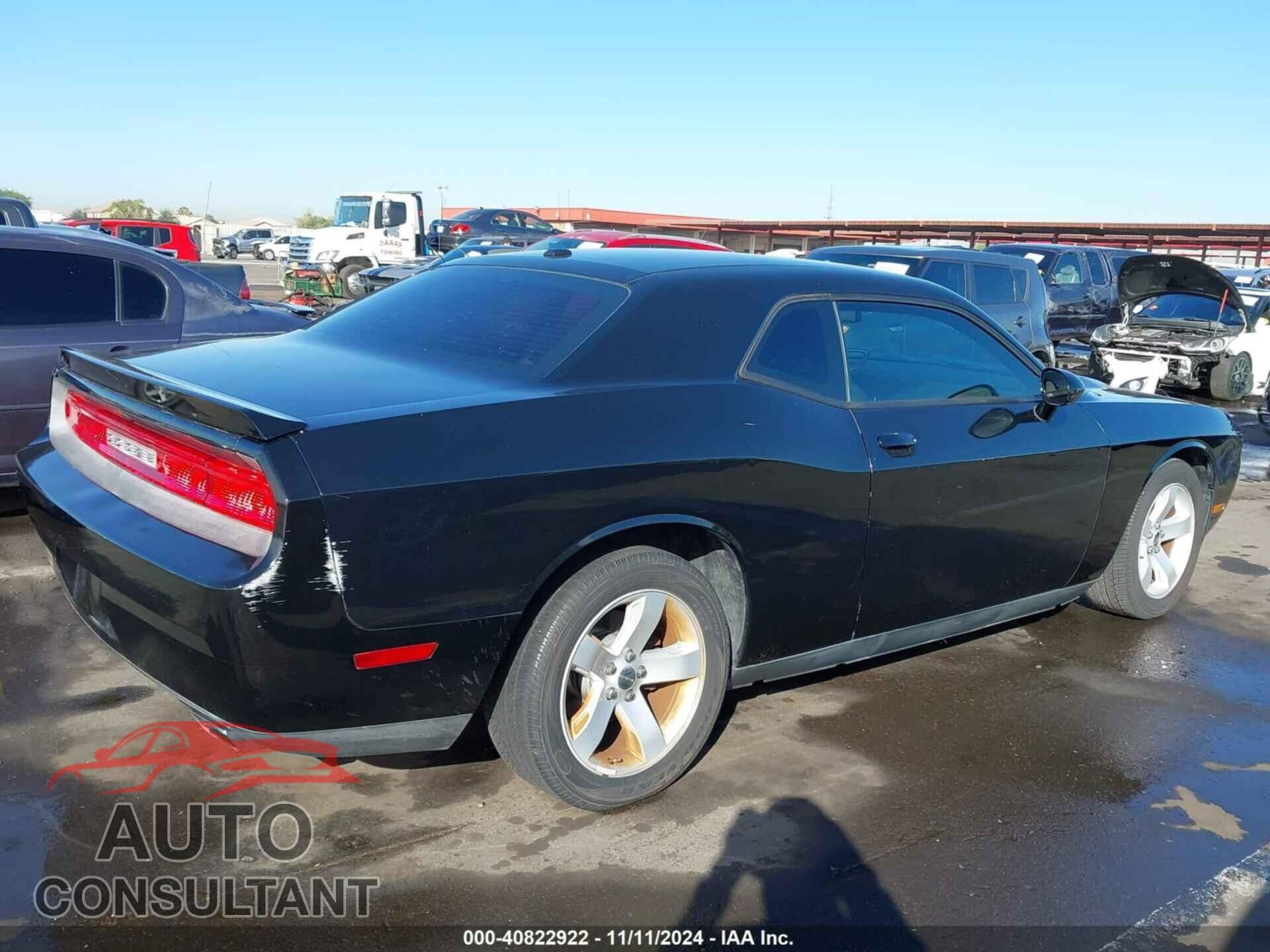 DODGE CHALLENGER 2012 - 2C3CDYAG6CH258183