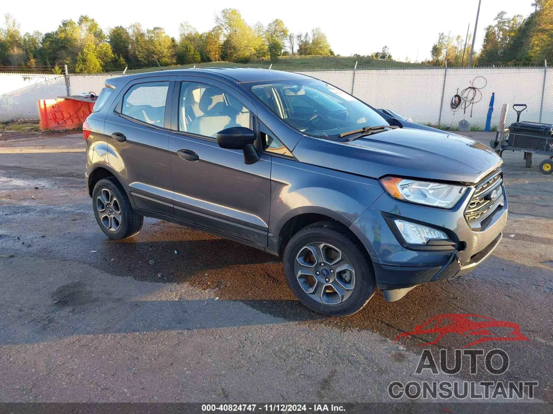 FORD ECOSPORT 2019 - MAJ3S2FE1KC274613