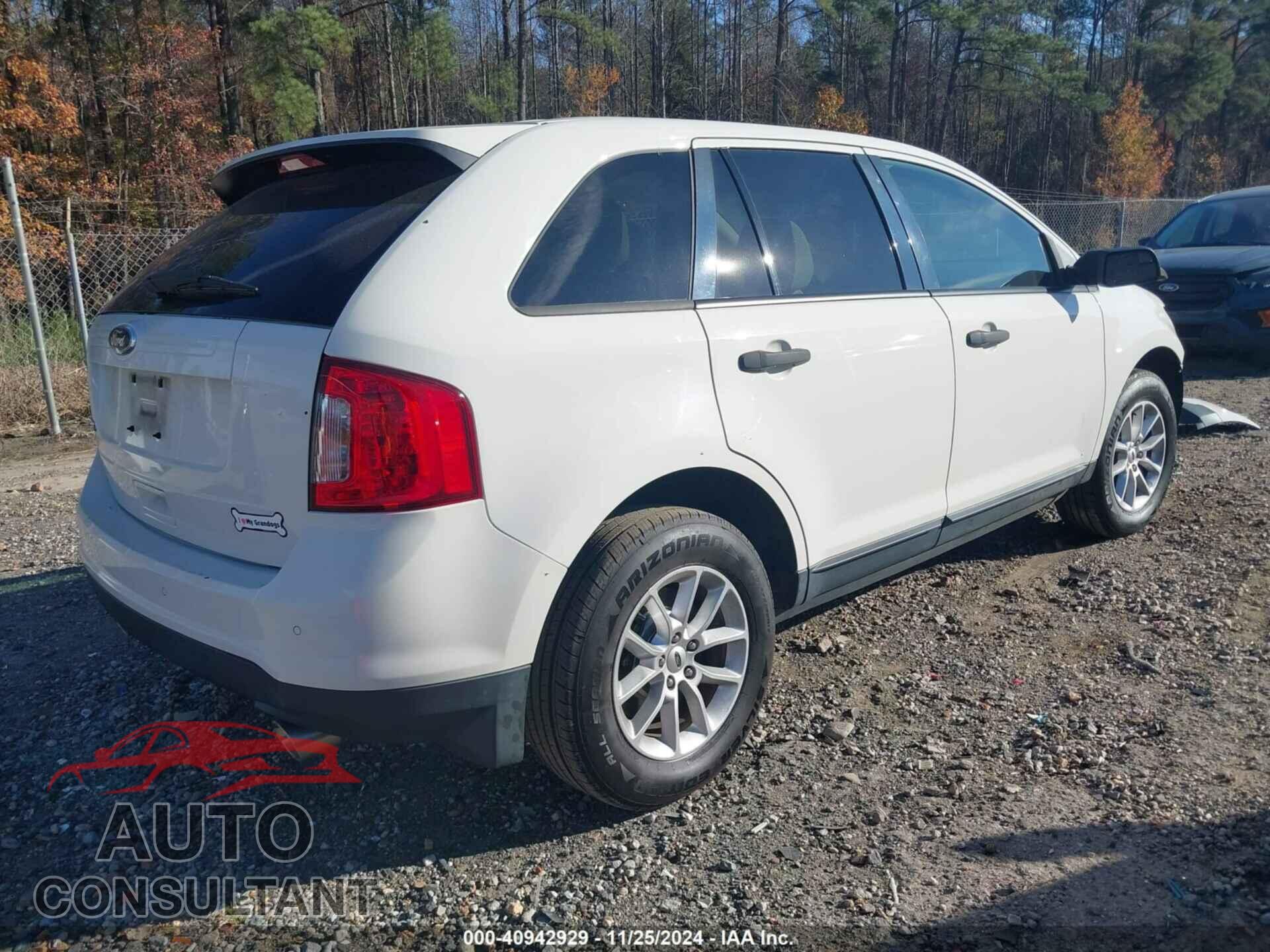 FORD EDGE 2013 - 2FMDK3GC0DBB14111