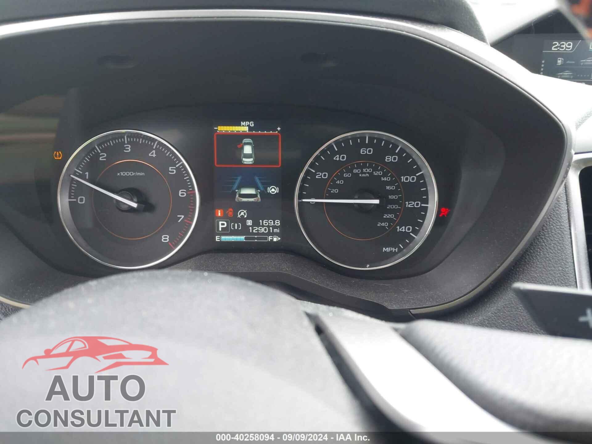 SUBARU CROSSTREK 2022 - JF2GTHMC2NH257342