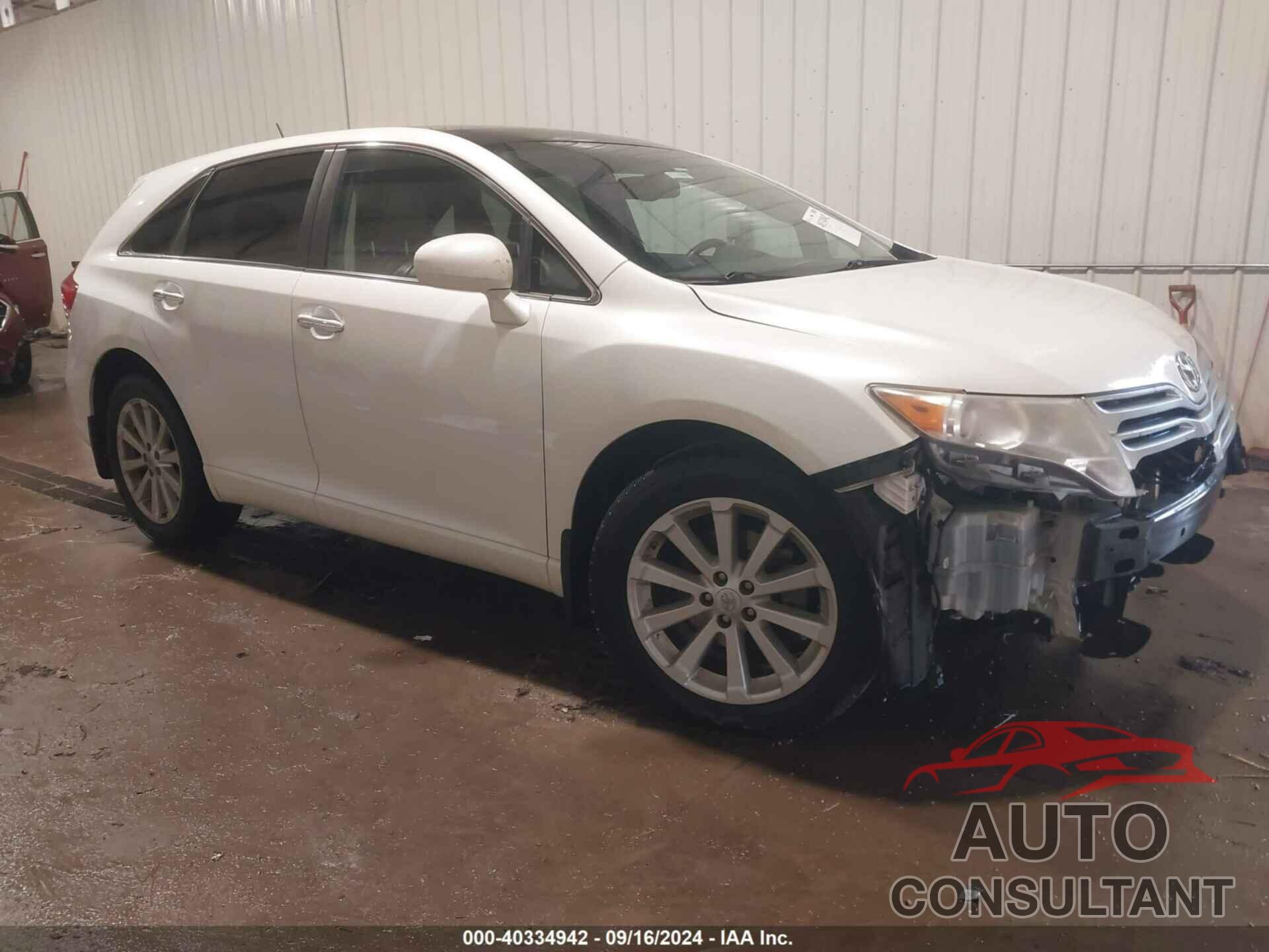 TOYOTA VENZA 2011 - 4T3ZA3BB1BU040297