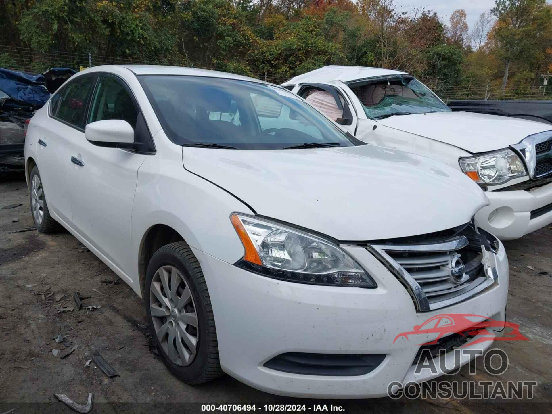 NISSAN SENTRA 2015 - 3N1AB7AP2FY333983