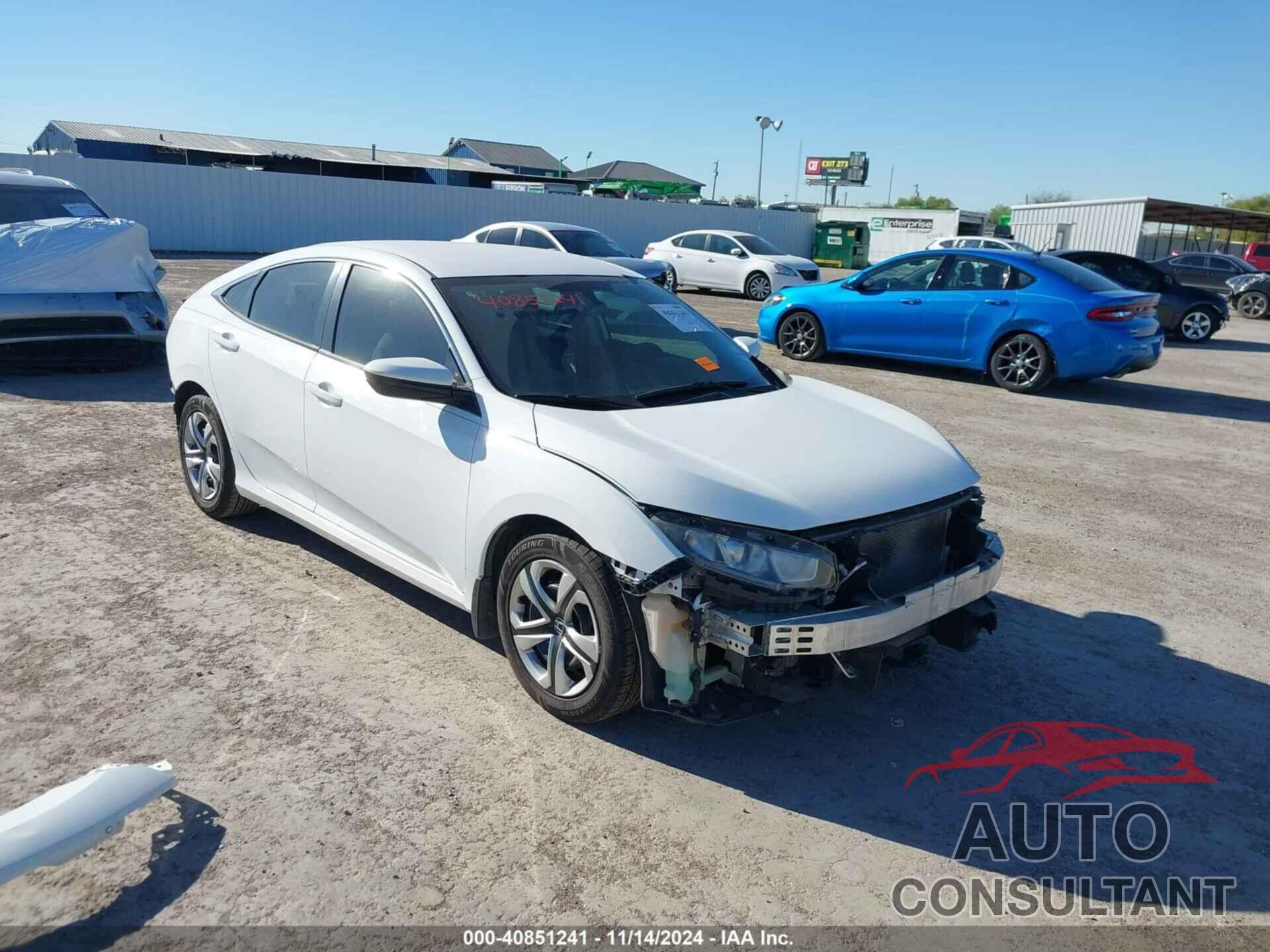 HONDA CIVIC 2016 - 19XFC2F54GE034069