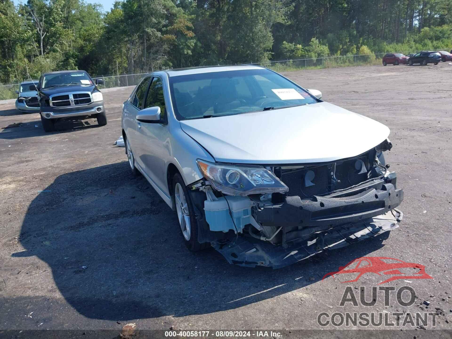 TOYOTA CAMRY 2013 - 4T1BF1FK7DU268964