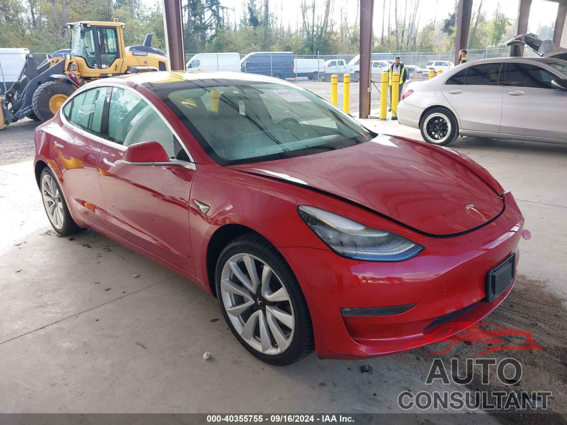 TESLA MODEL 3 2018 - 5YJ3E1EA5JF003596