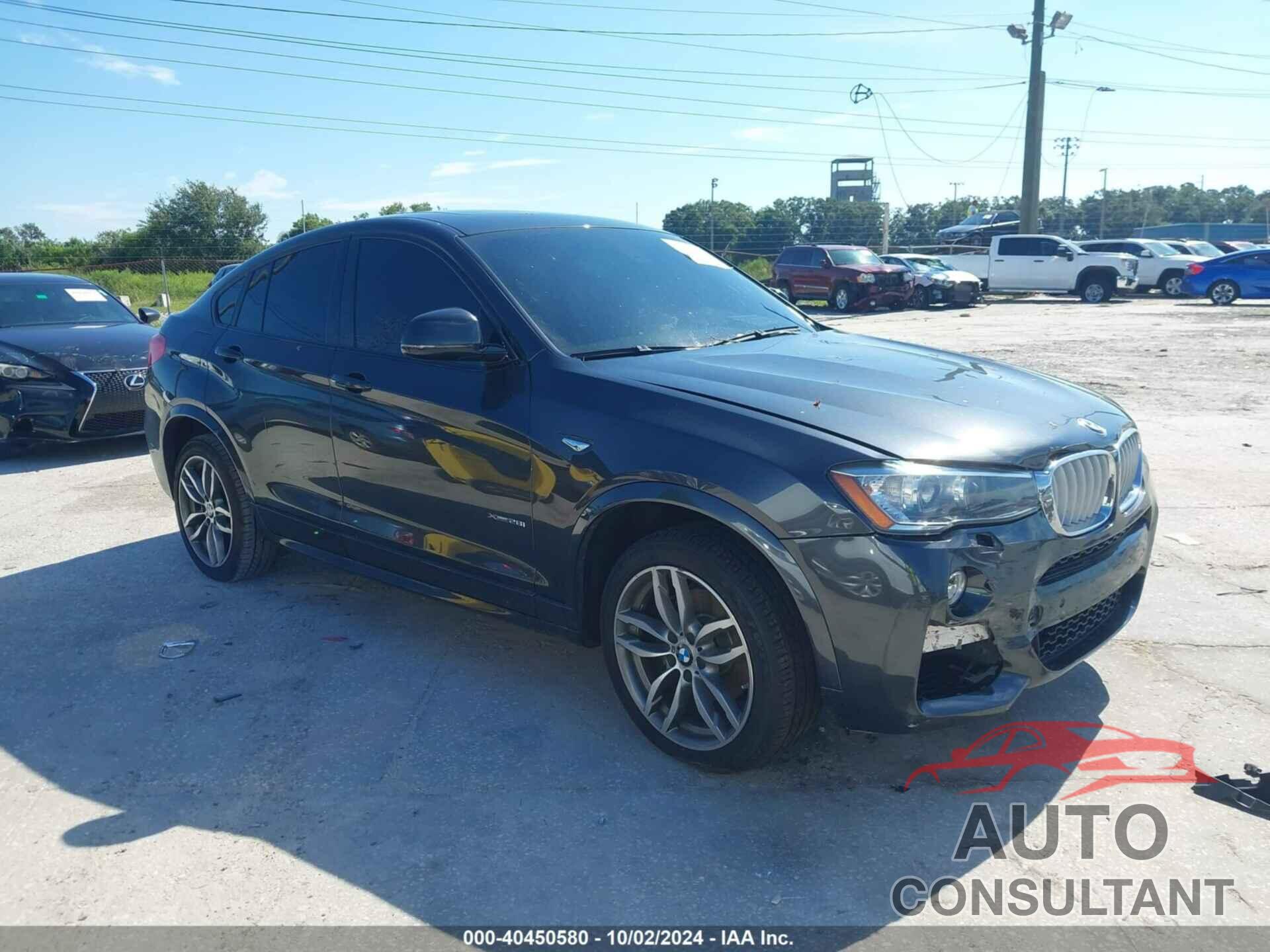 BMW X4 2016 - 5UXXW3C51G0R23036