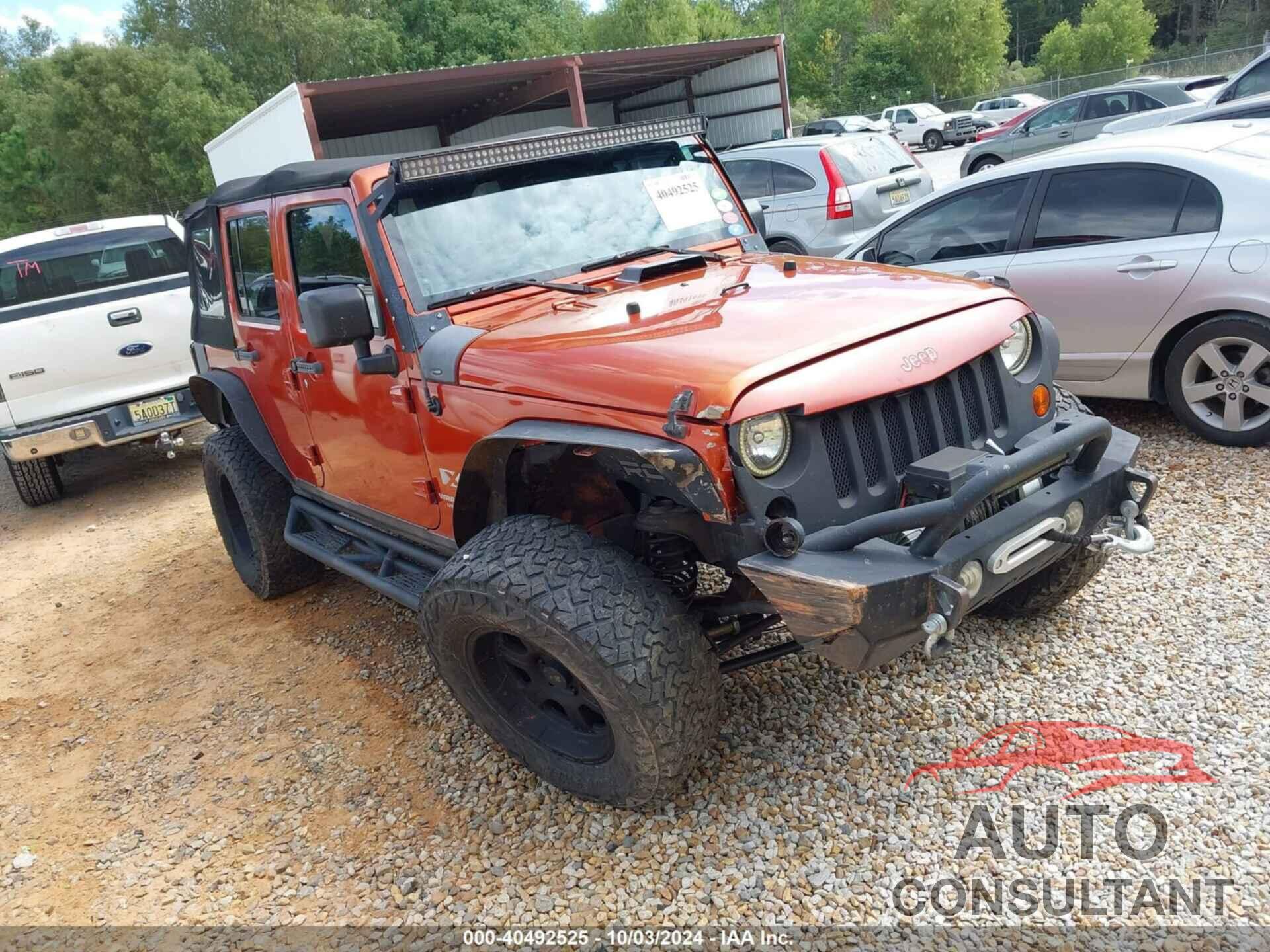 JEEP WRANGLER UNLIMITED 2009 - 1J4GA39139L778775