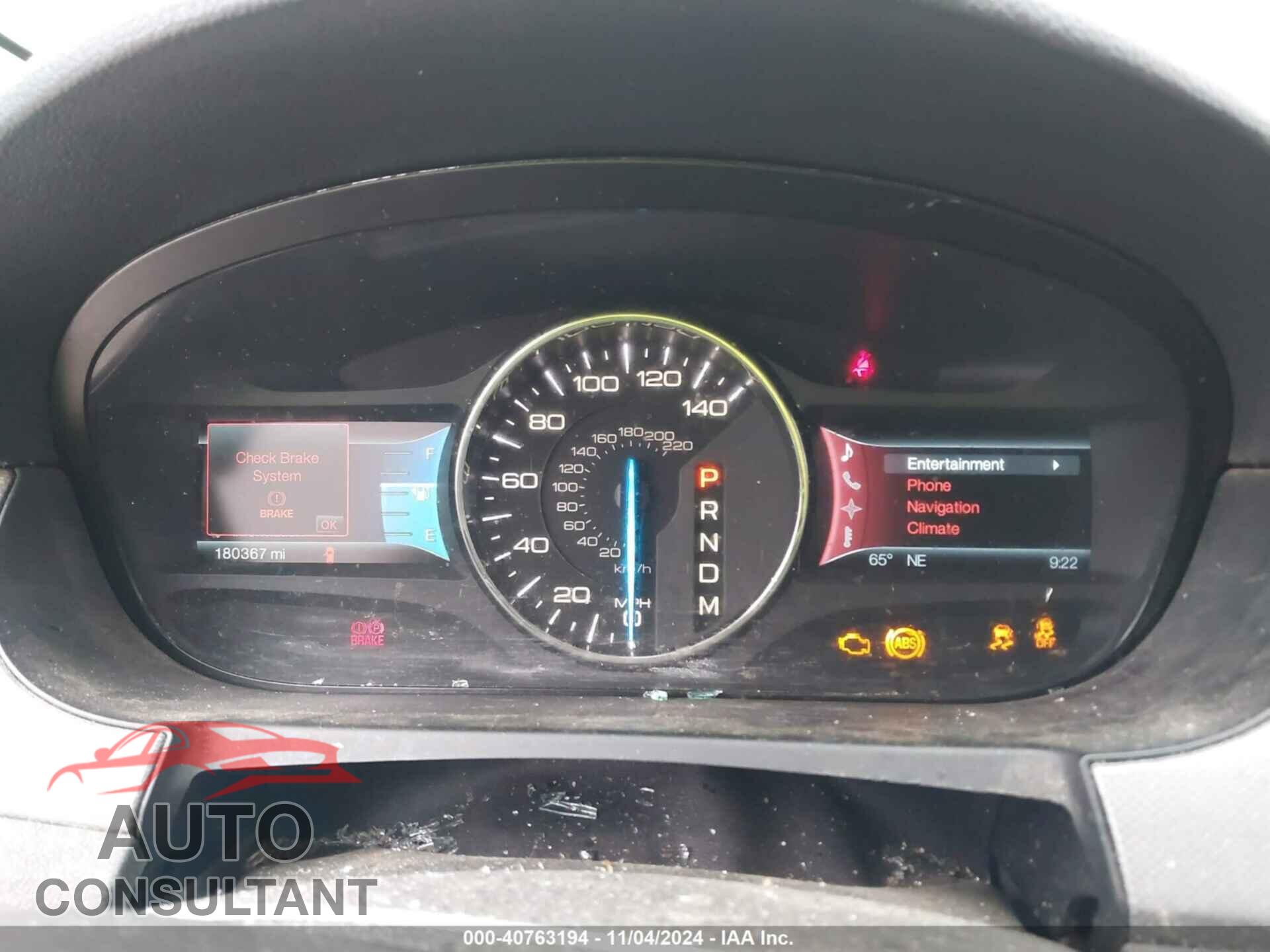 FORD EDGE 2011 - 2FMDK3JC4BBB00069