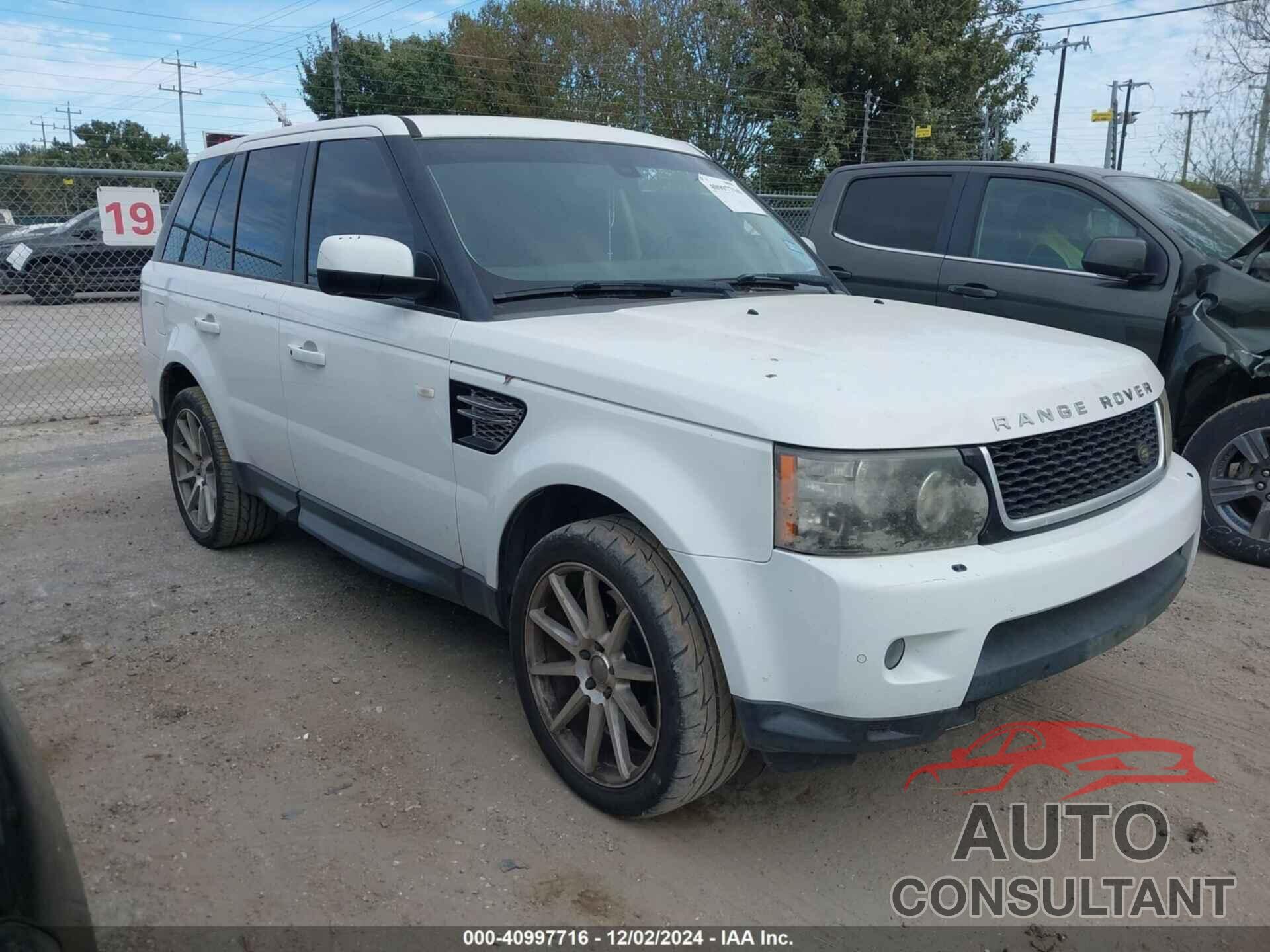 LAND ROVER RANGE ROVER SPORT 2012 - SALSK2D42CA726753