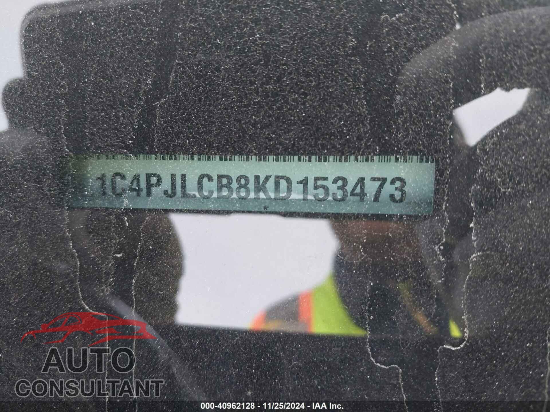 JEEP CHEROKEE 2019 - 1C4PJLCB8KD153473