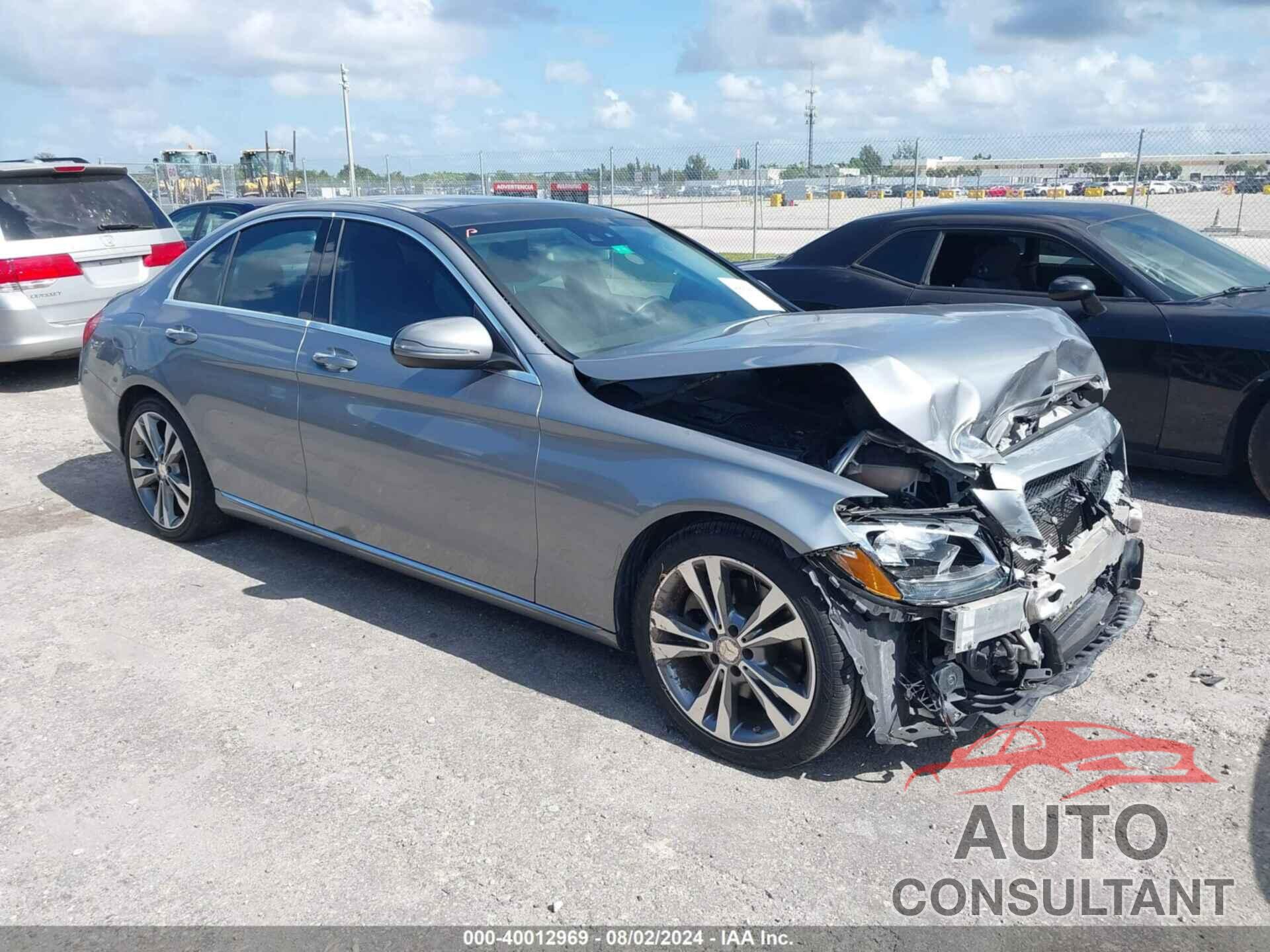 MERCEDES-BENZ C 300 2016 - 55SWF4JB6GU125739