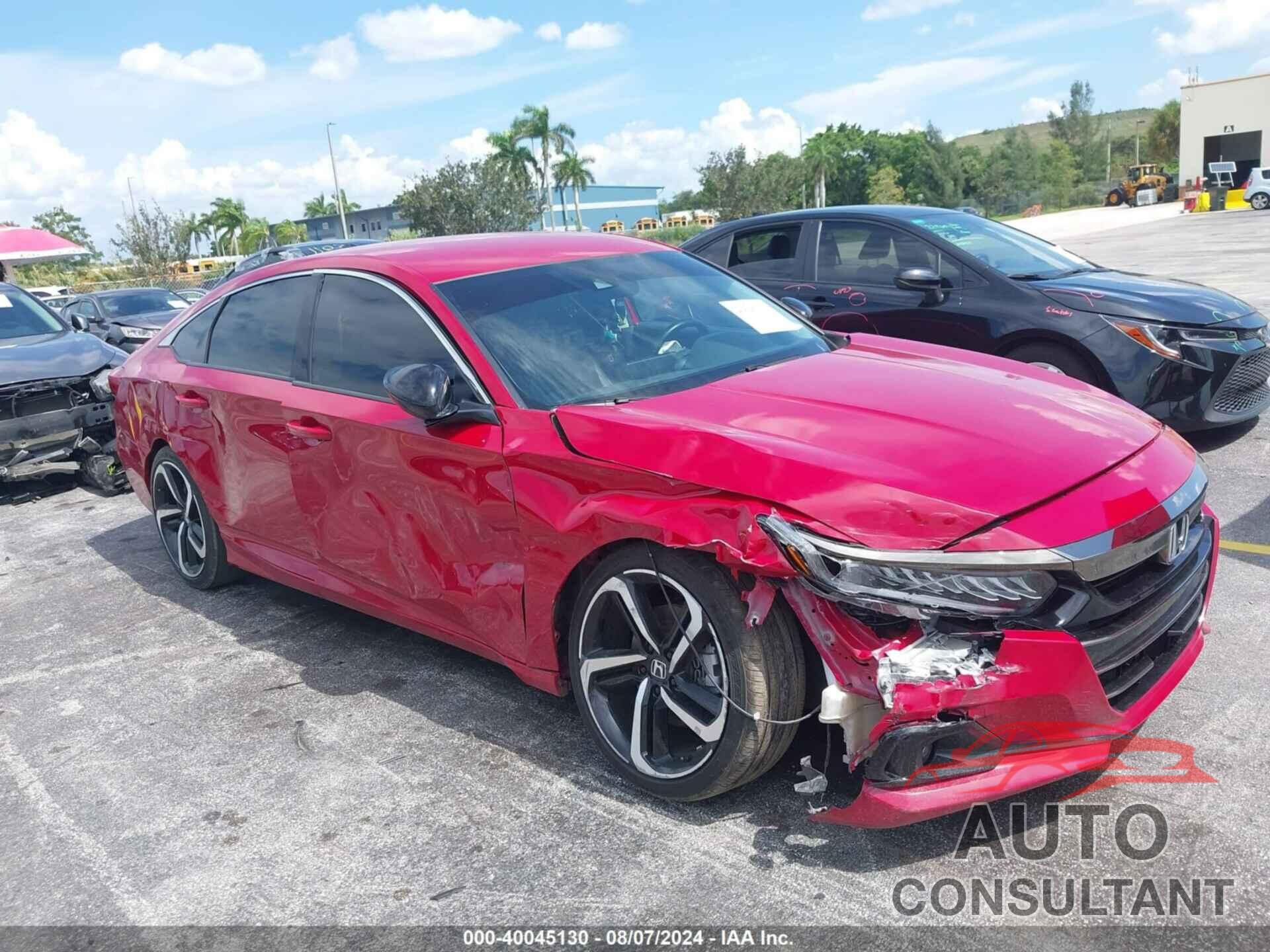 HONDA ACCORD 2022 - 1HGCV1F41NA033204