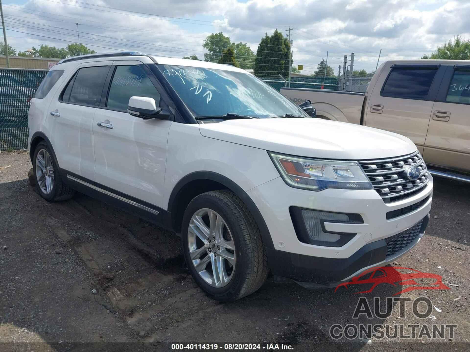 FORD EXPLORER 2017 - 1FM5K8F82HGE34933