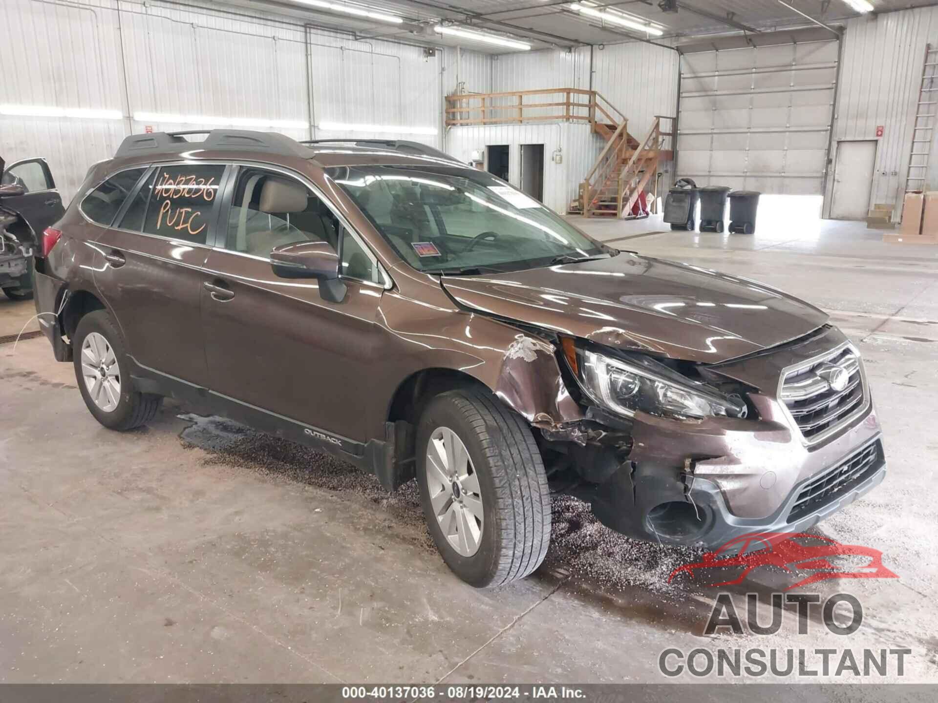 SUBARU OUTBACK 2019 - 4S4BSAHC4K3235179