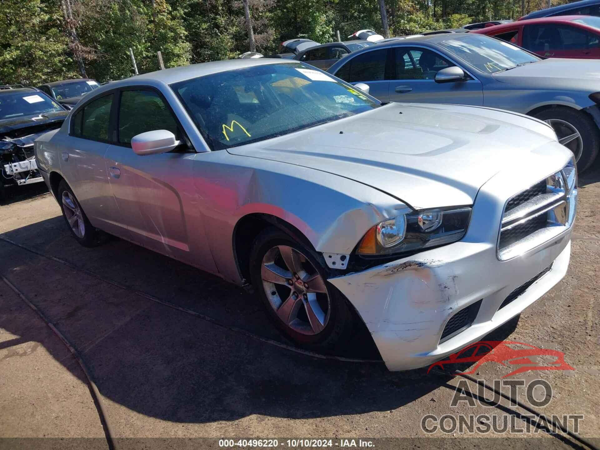 DODGE CHARGER 2012 - 2C3CDXBG3CH110713